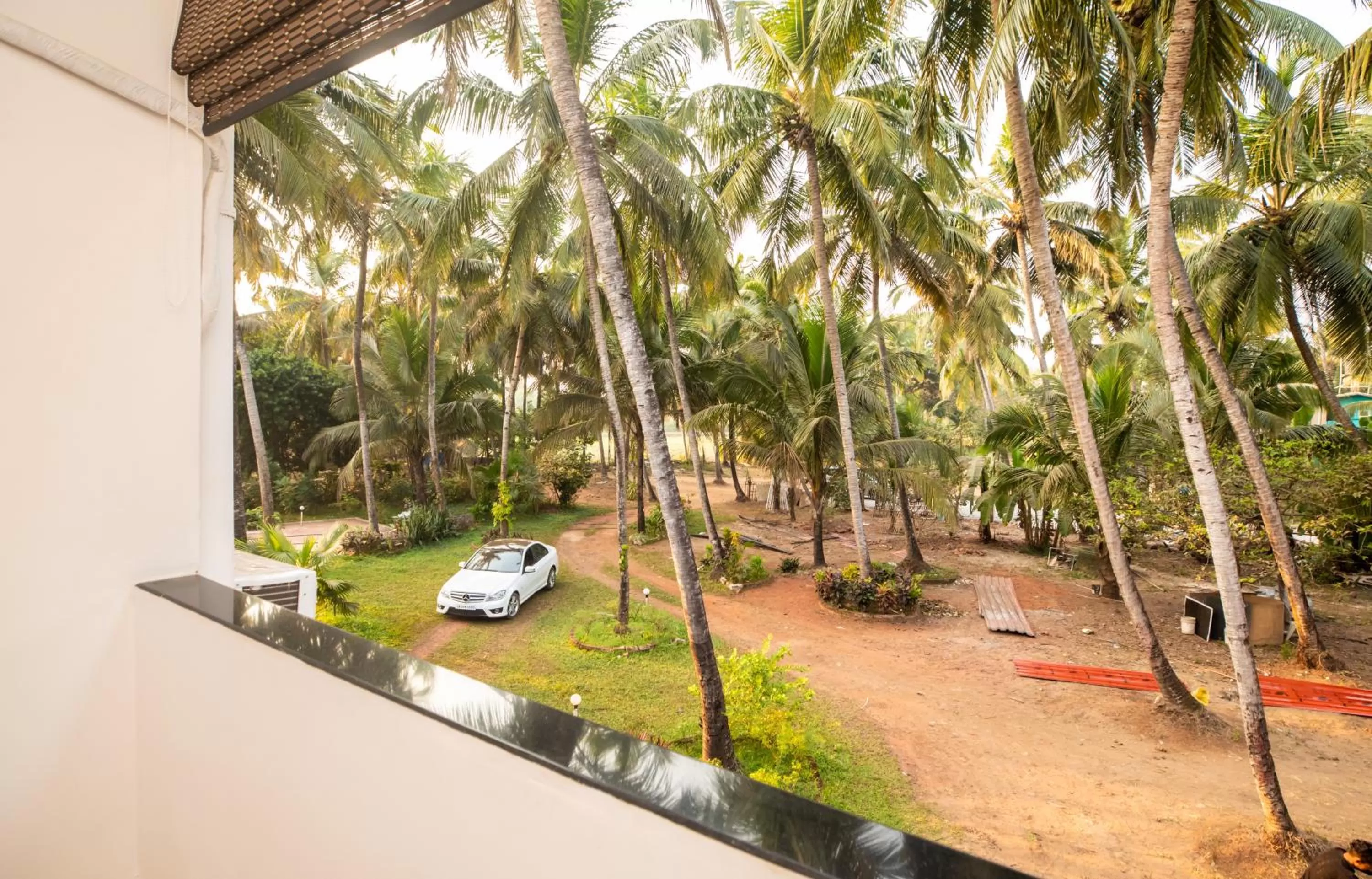 Balcony/Terrace in The Woodside Inn