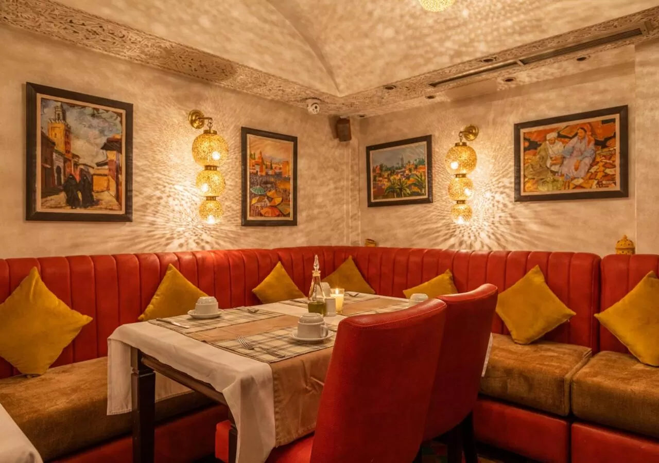 Restaurant/places to eat in Le Caspien Boutique Hotel