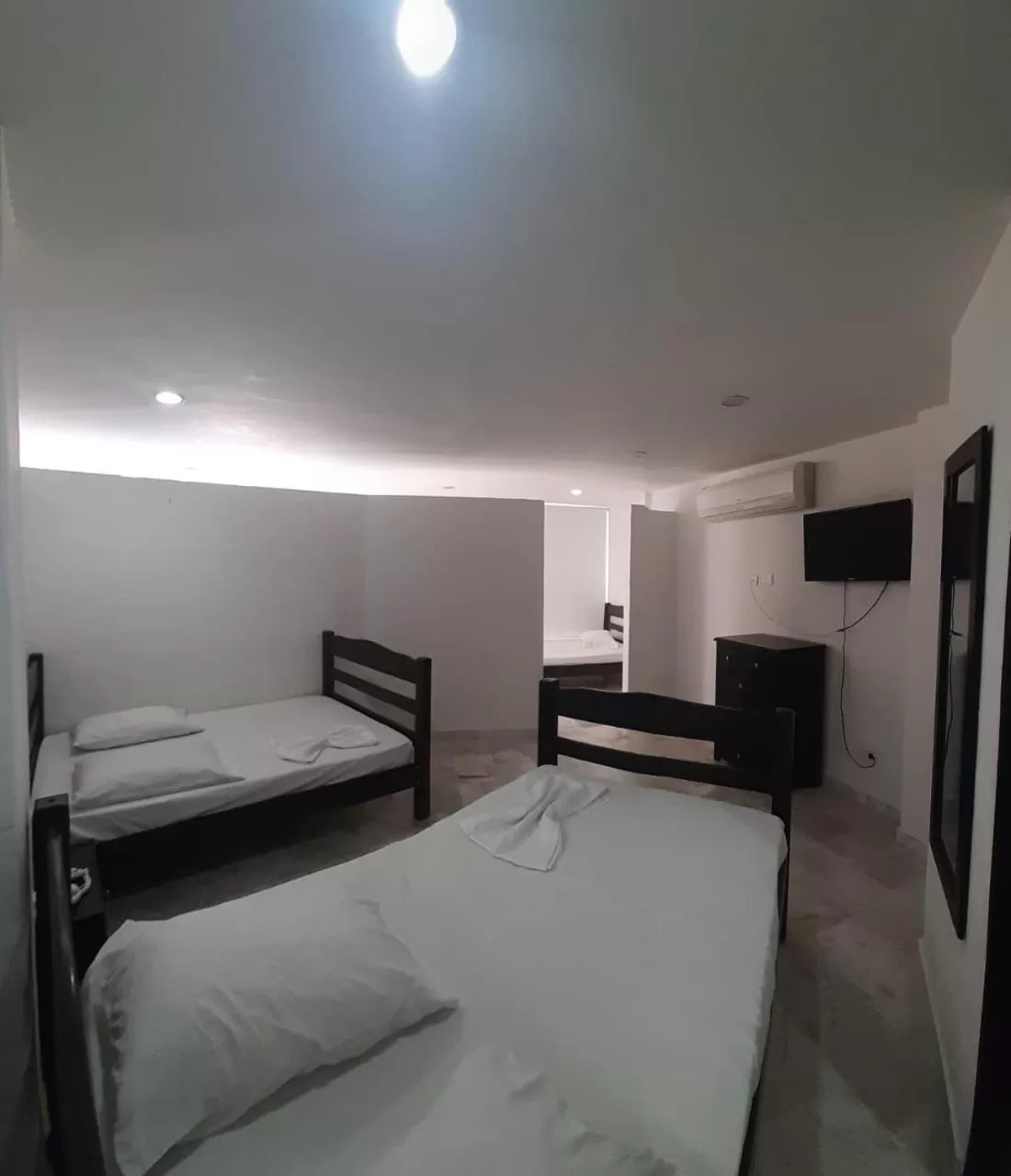 Bed in Blue Star Hotel