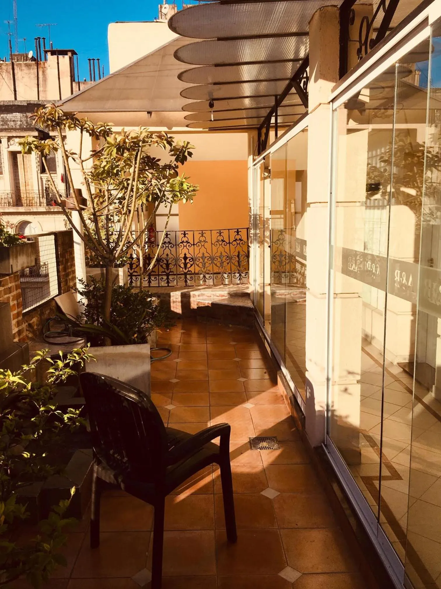 Balcony/Terrace in Hotel A&B Internacional