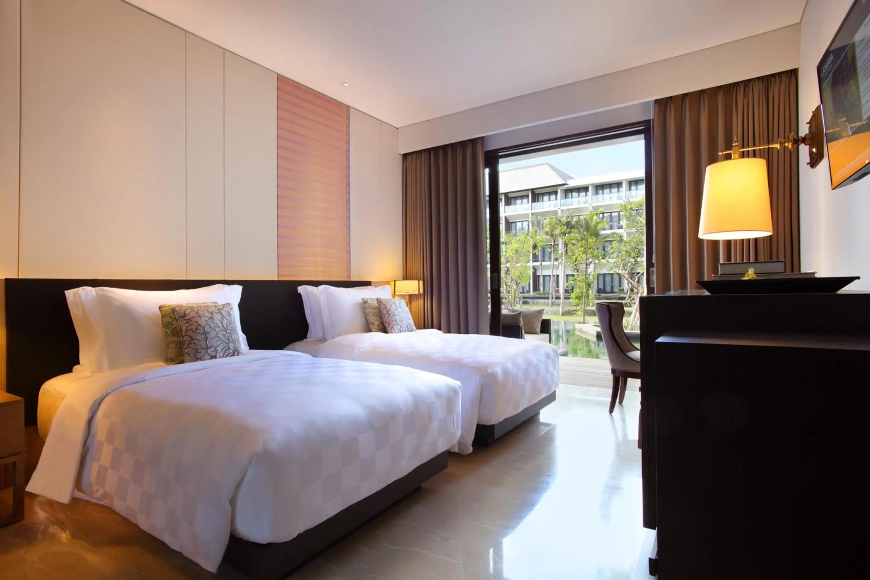 Bed in The Anvaya Beach Resort Bali