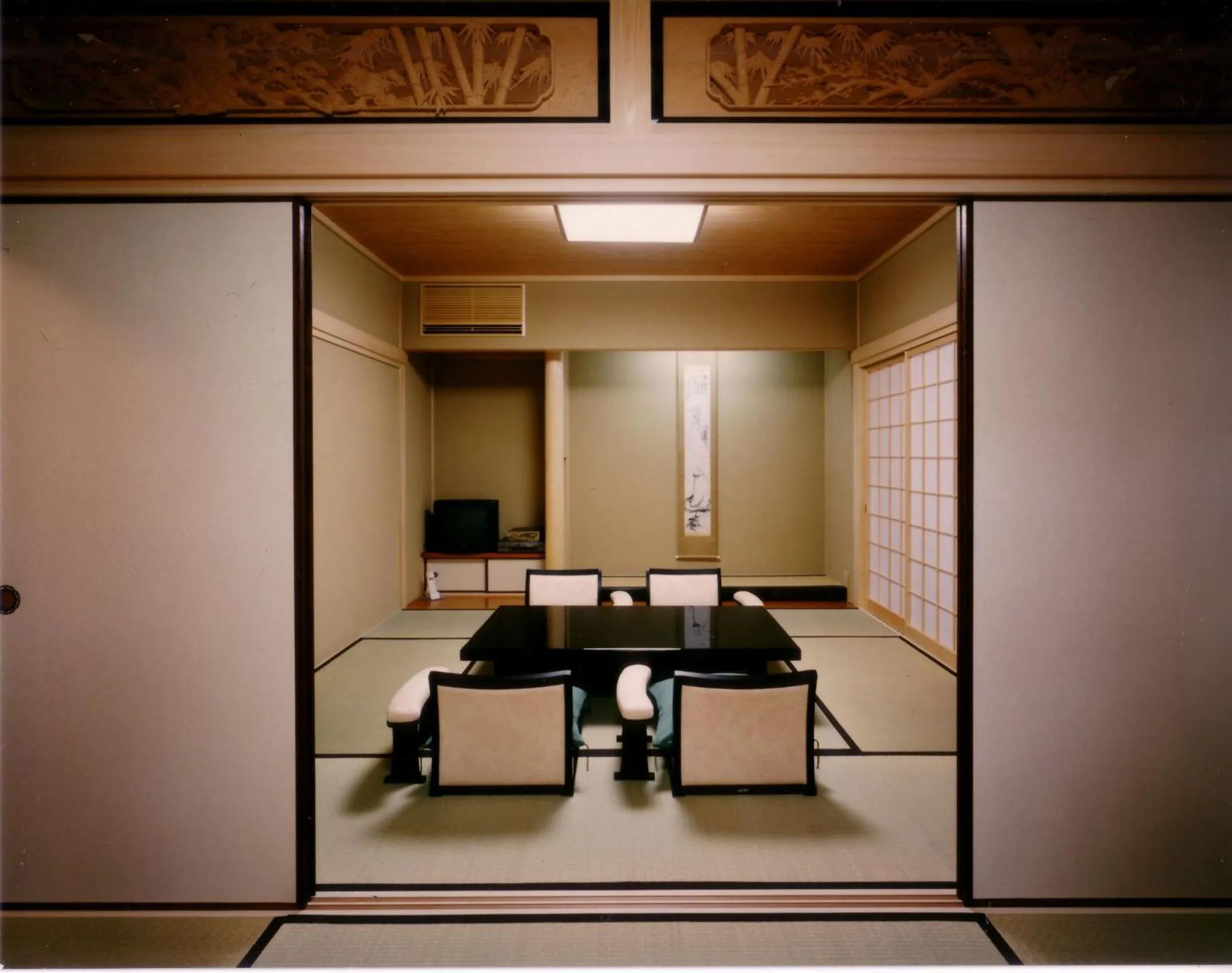 Photo of the whole room in Kyoto Ryokan Kinoe