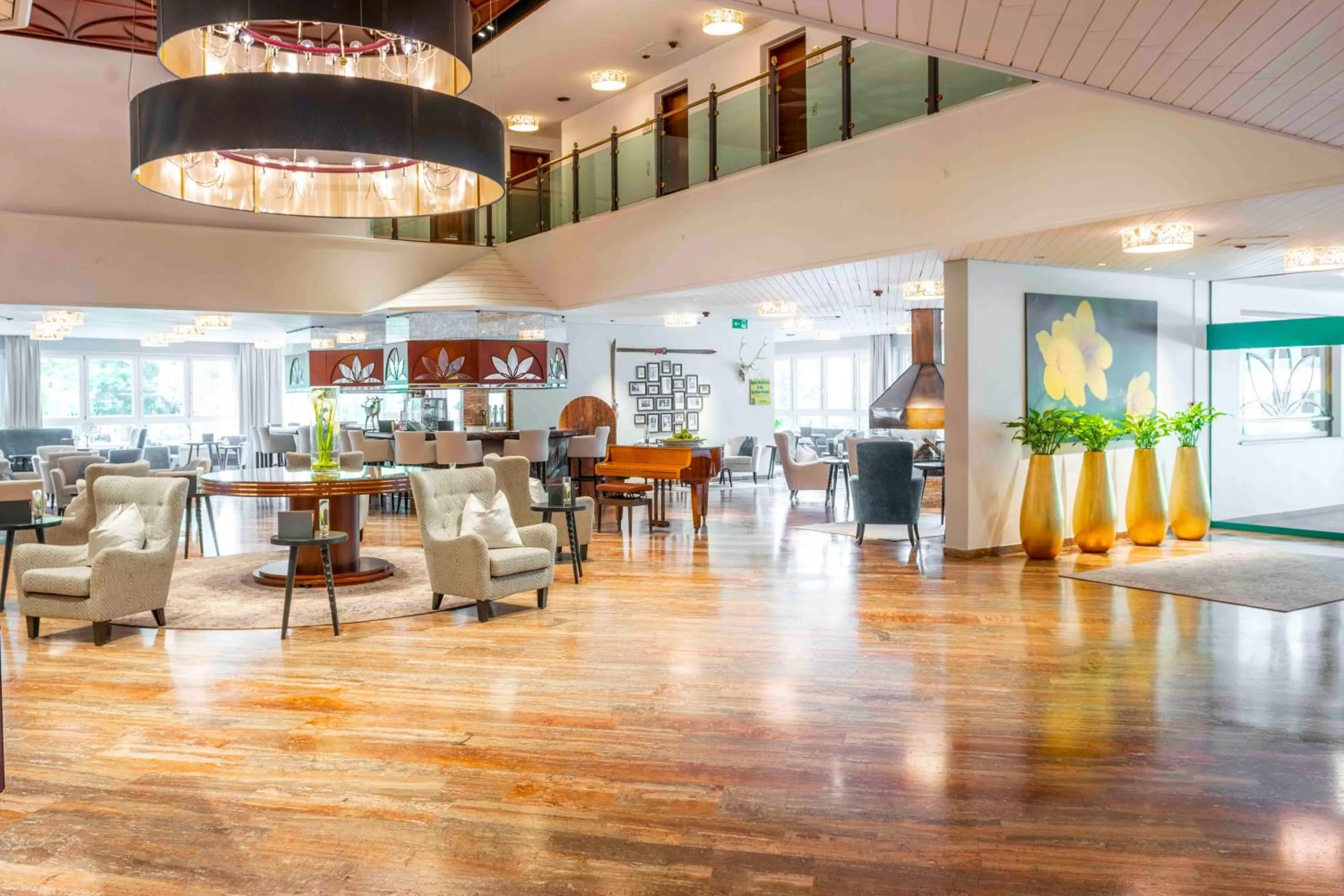 Lobby or reception in EUROPÄISCHER HOF Bad Gastein