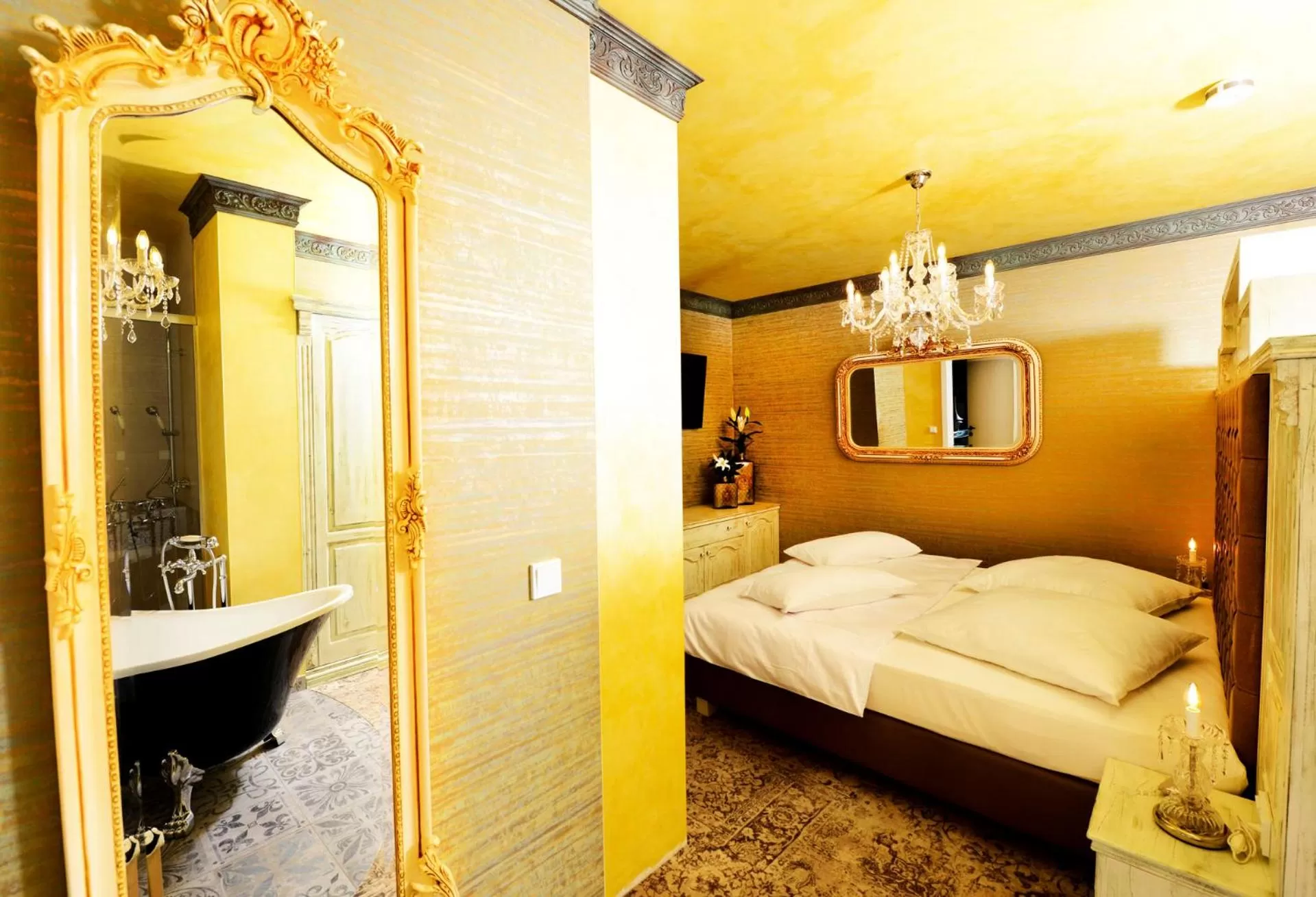 Photo of the whole room, Bed in MOMENTS Boutique Hotel