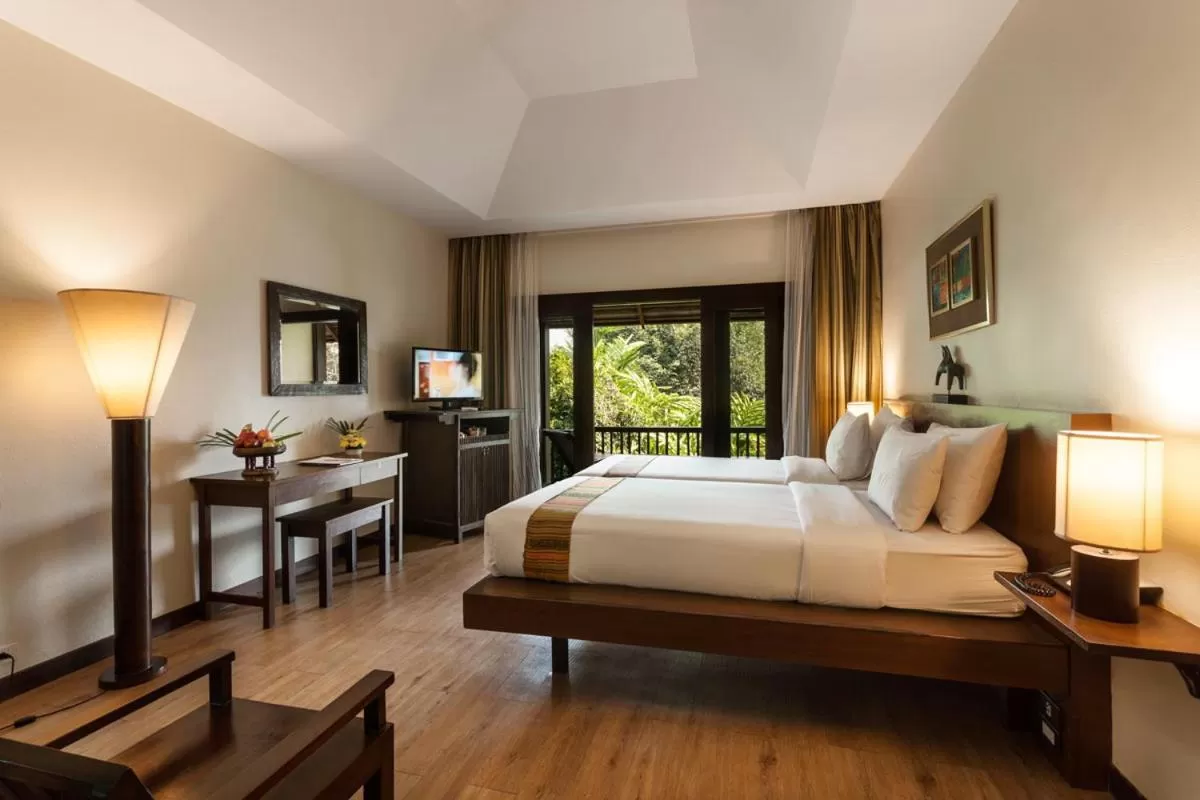 Deluxe Double or Twin Room with Garden View in Lanna Dusita Riverside Boutique Resort