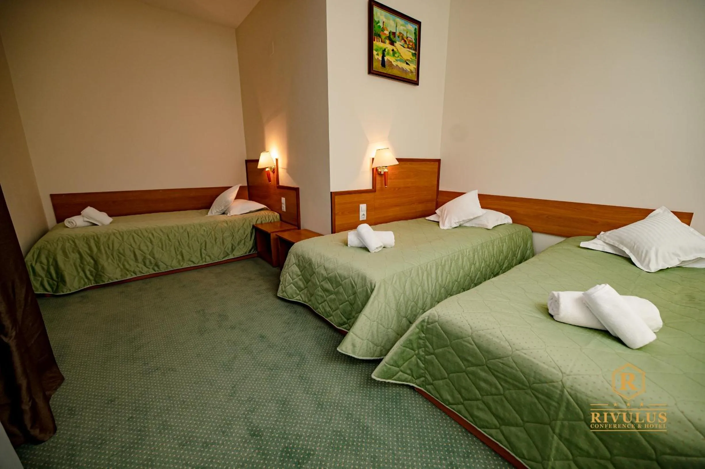 Bed in Hotel Rivulus