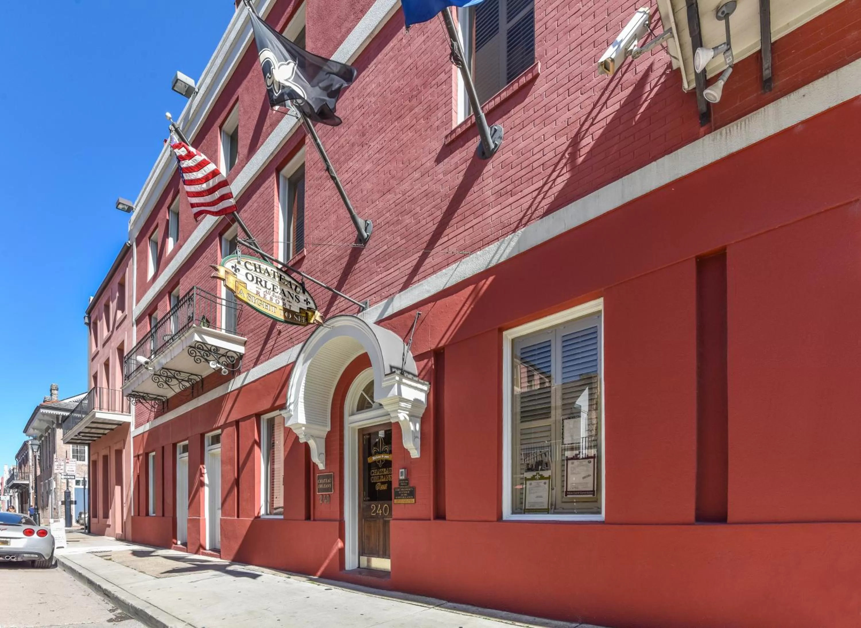 Street view in Chateau Orleans