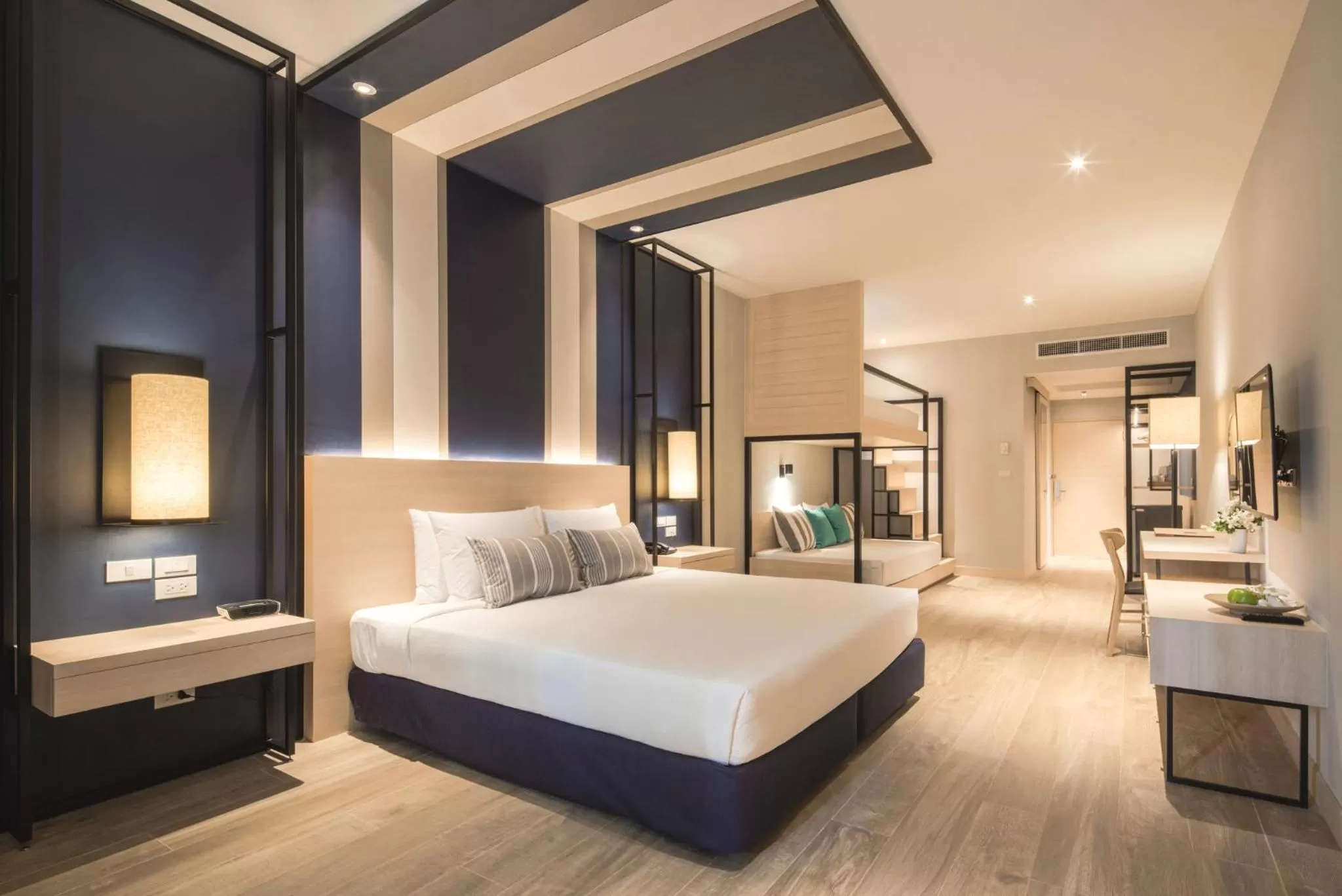 Bed in The Regent Cha Am Beach Resort, Hua Hin