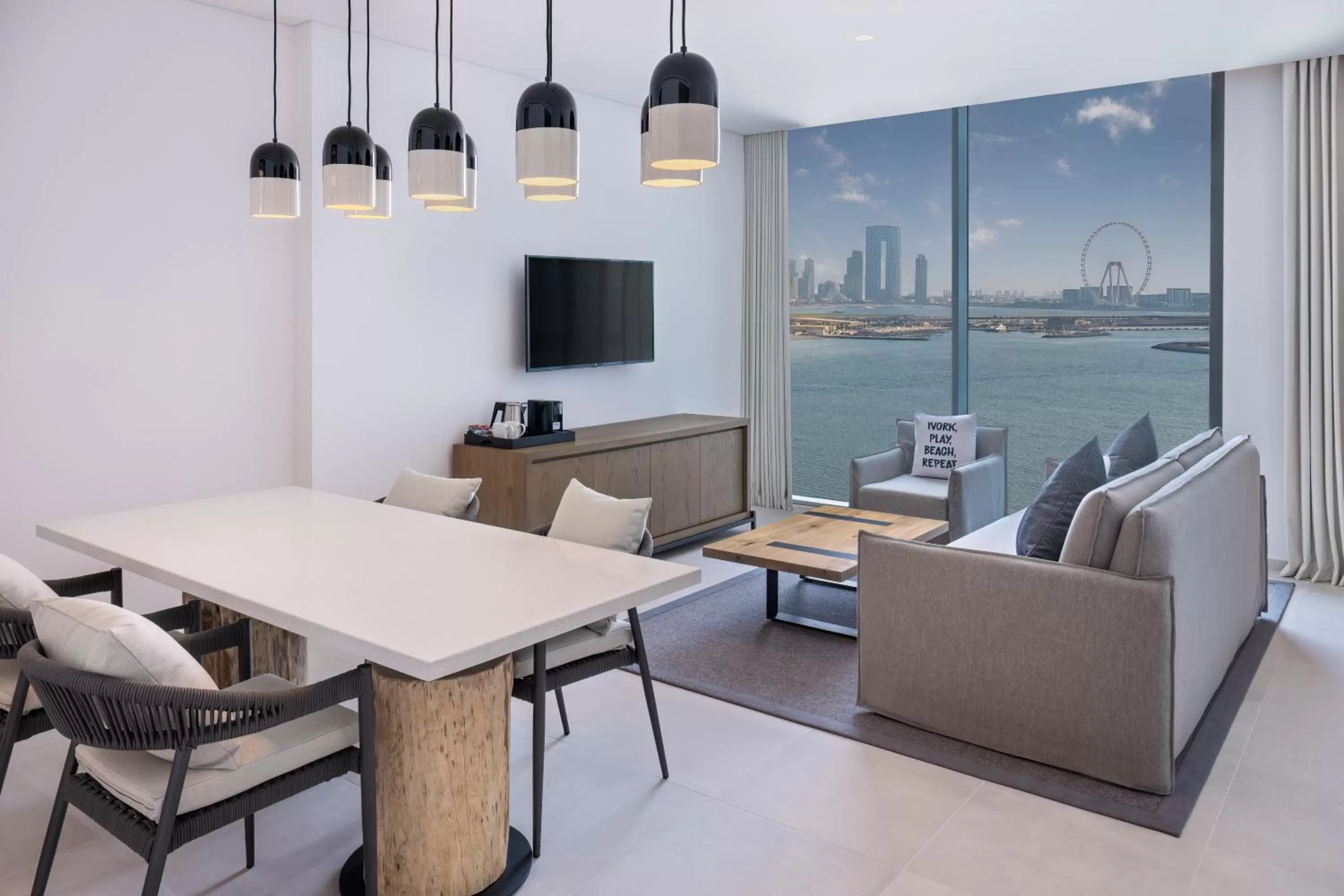 View (from property/room) in Radisson Beach Resort Palm Jumeirah