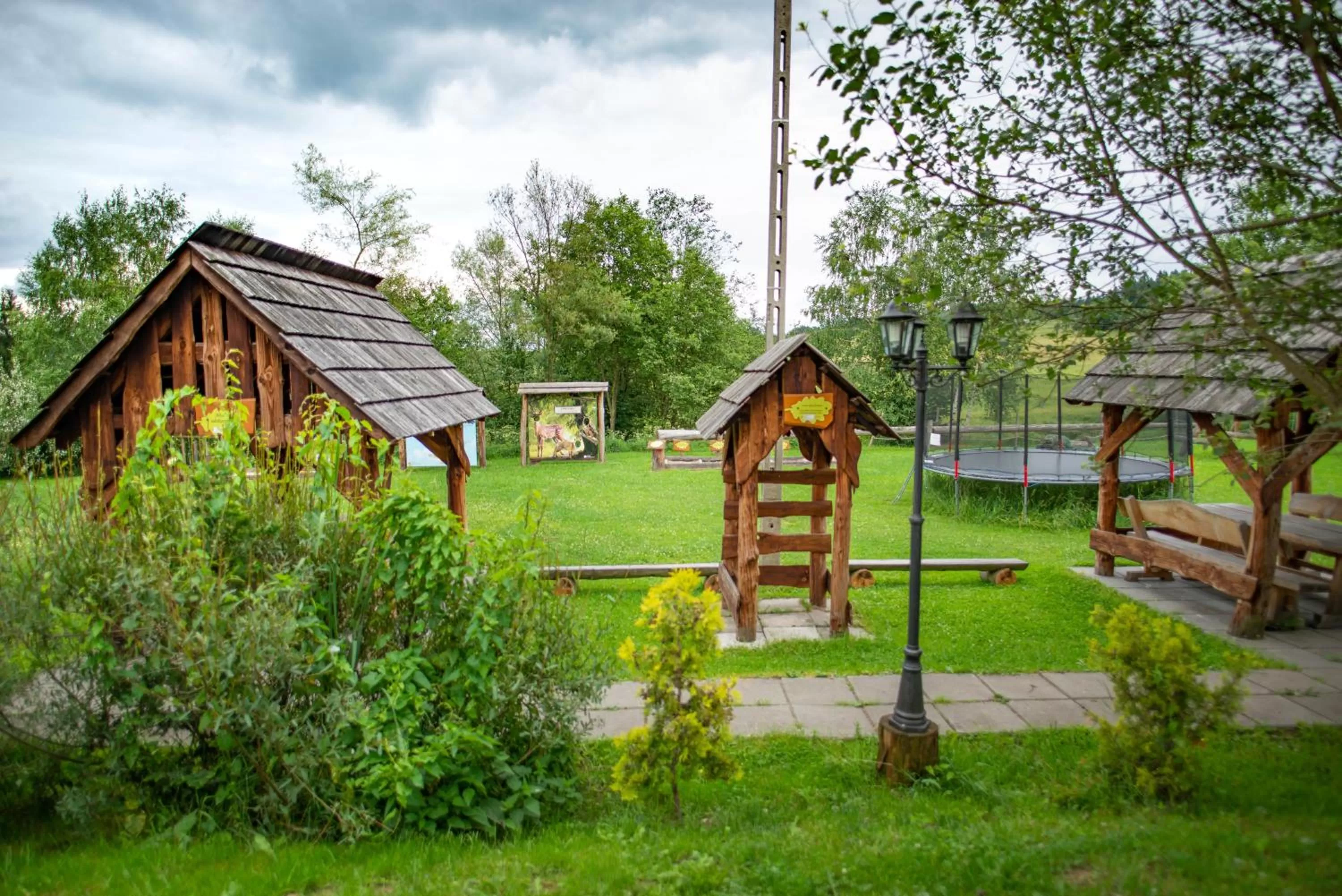 Children play ground in Gościniec Pięciu Stawów