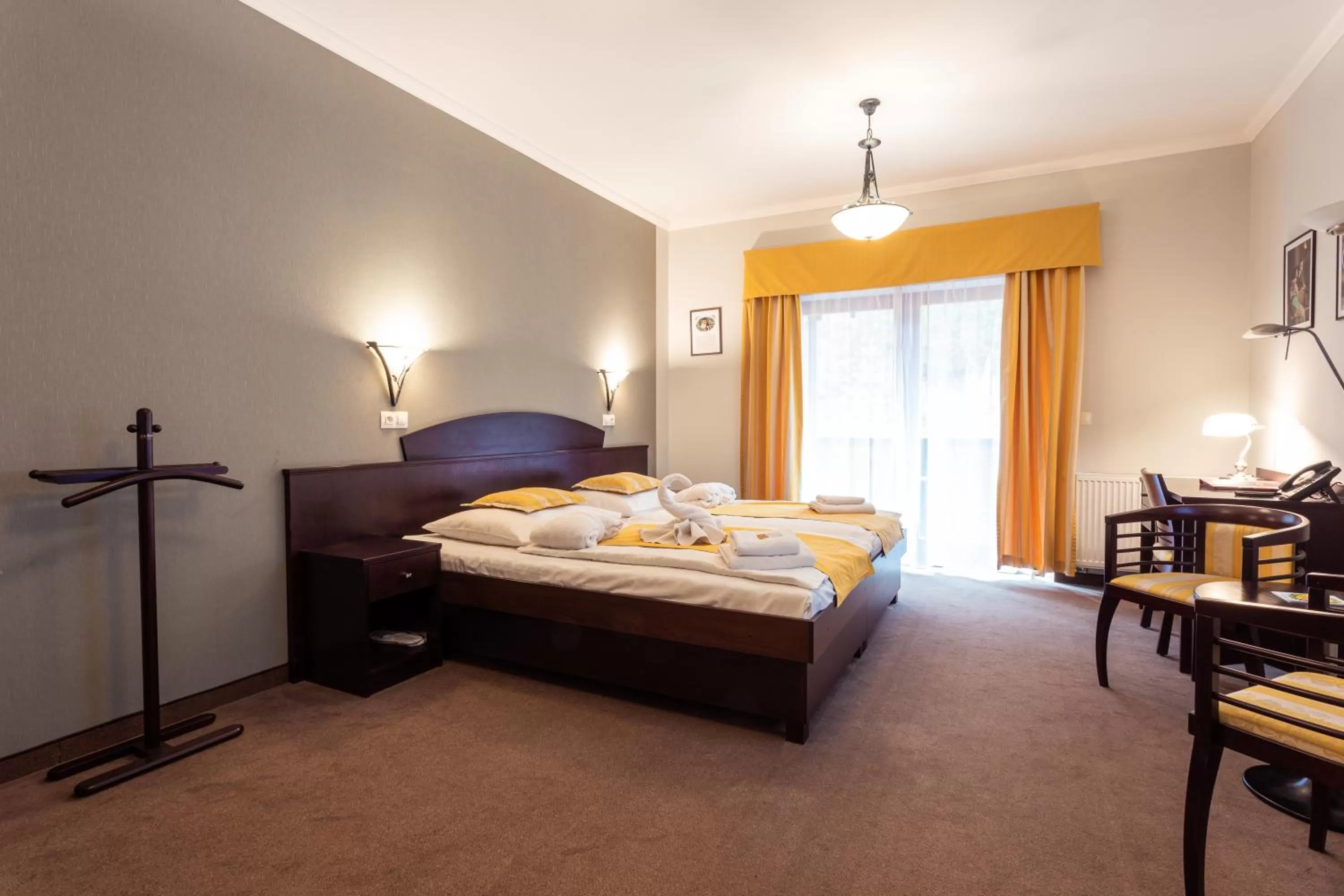 Bed in Hotel Studanka