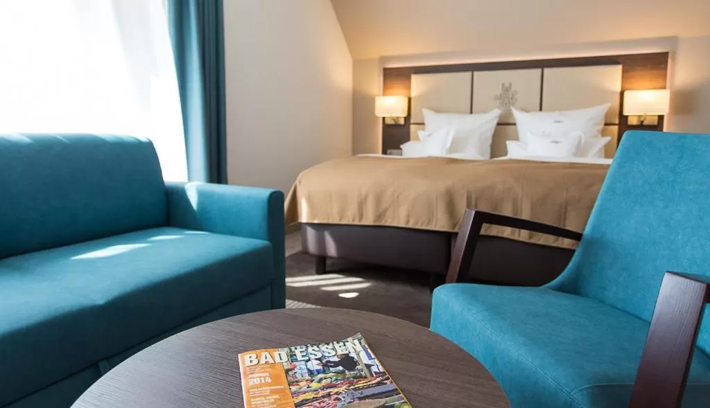 Bed in Höger's Hotel & Restaurant