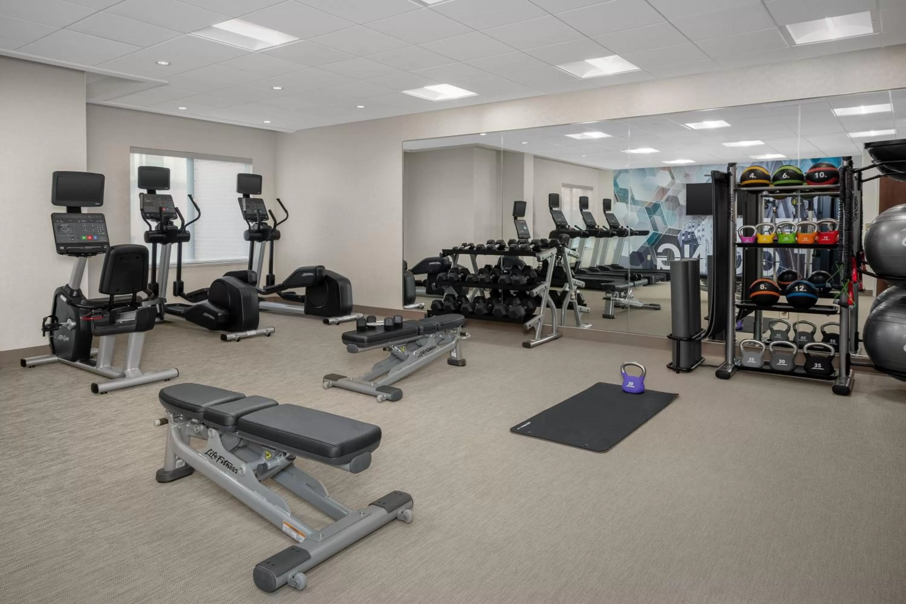 Fitness centre/facilities in SpringHill Suites by Marriott Atlanta Buford/Mall of Georgia