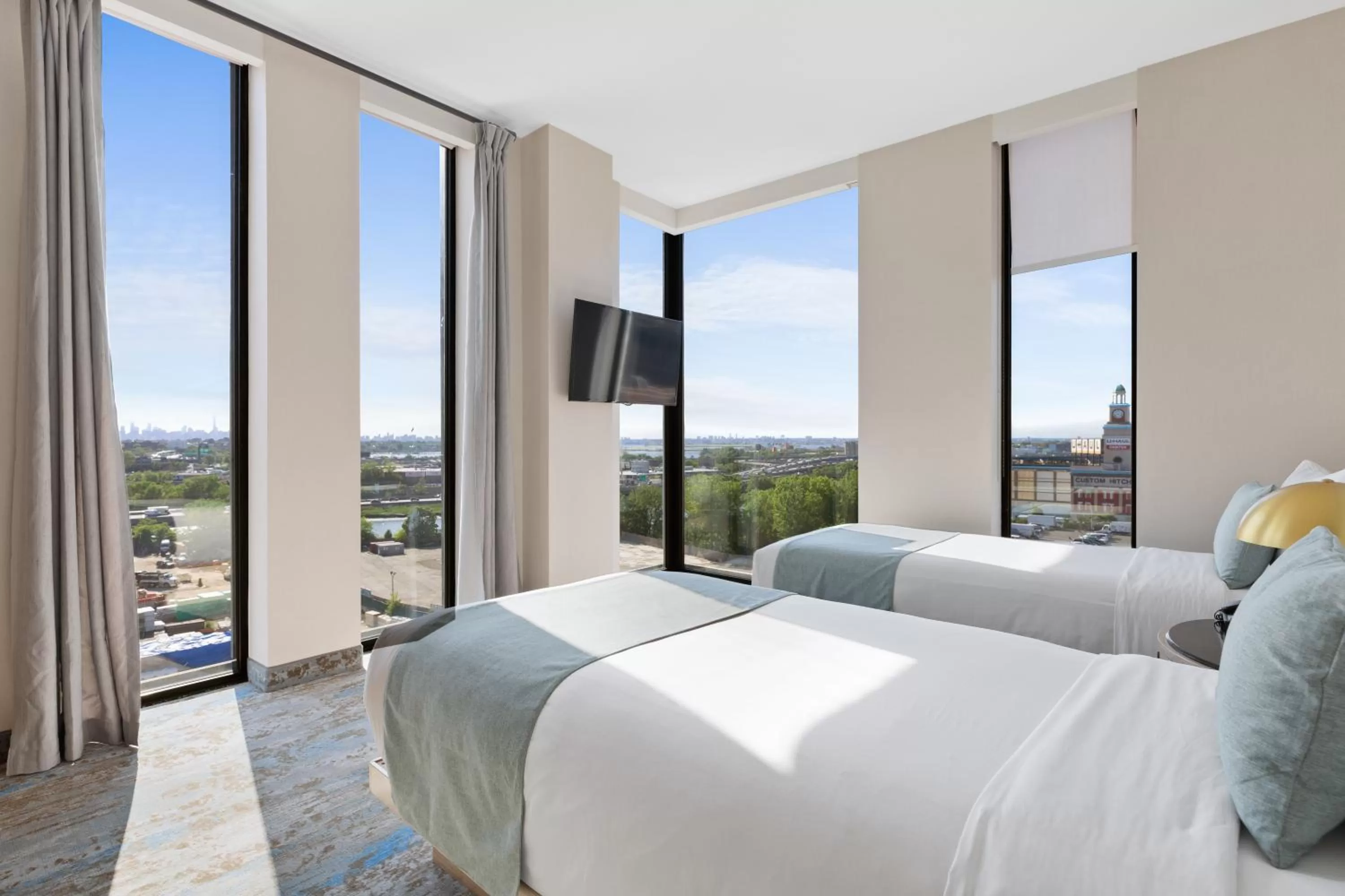 Bed in The Parc Hotel