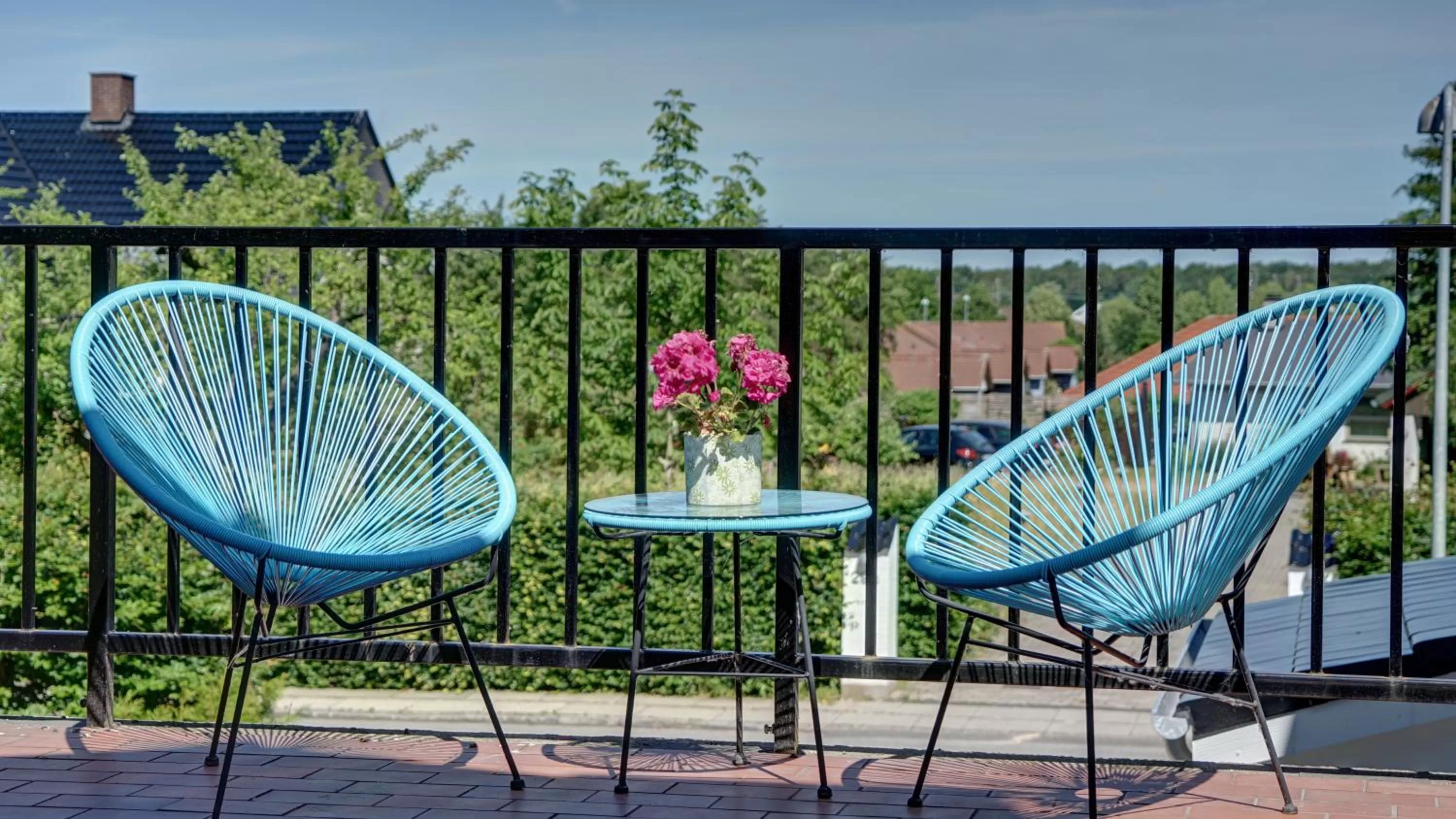 Balcony/Terrace in Villa Sofie Bed & Breakfast