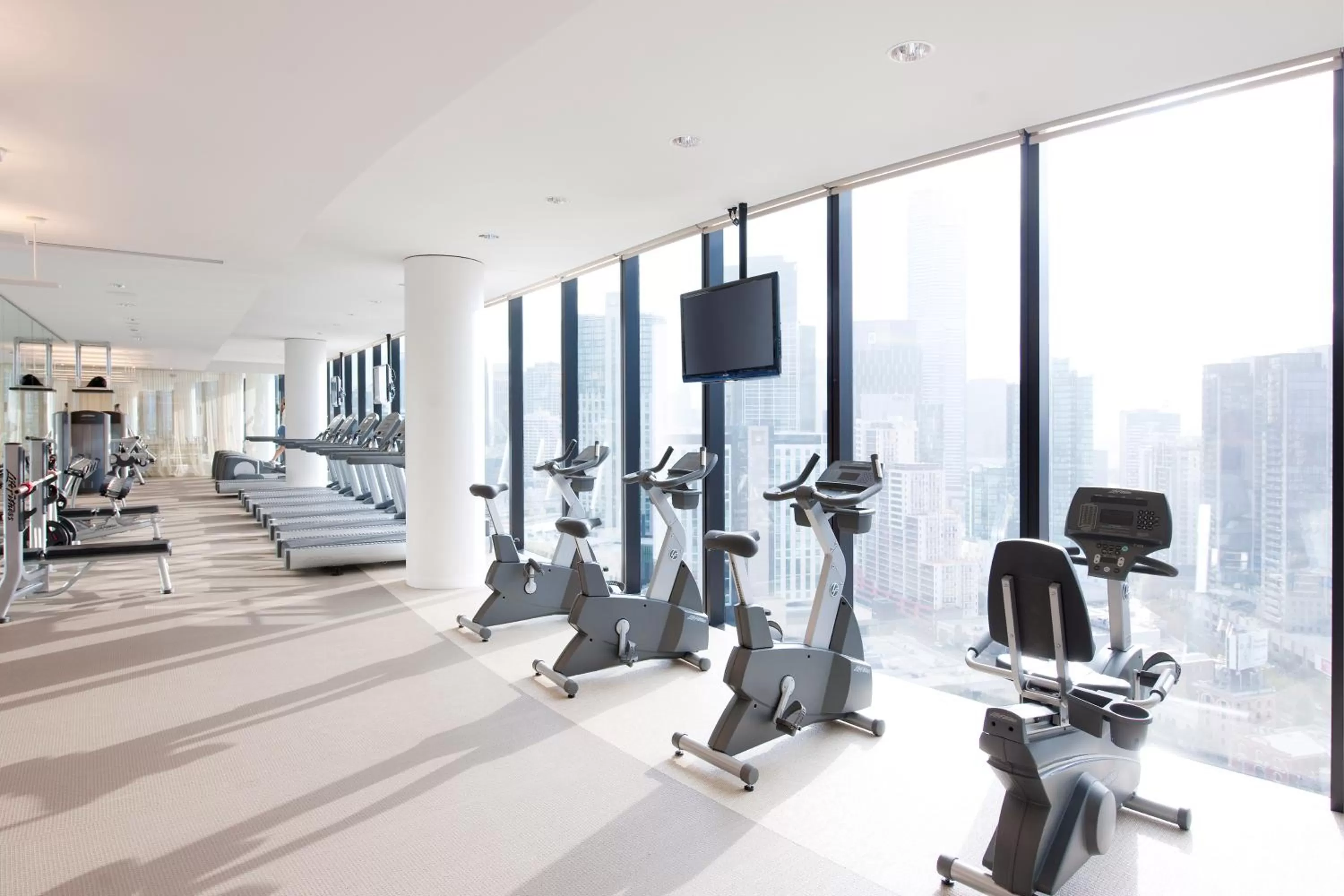 Fitness centre/facilities in Crown Metropol Melbourne