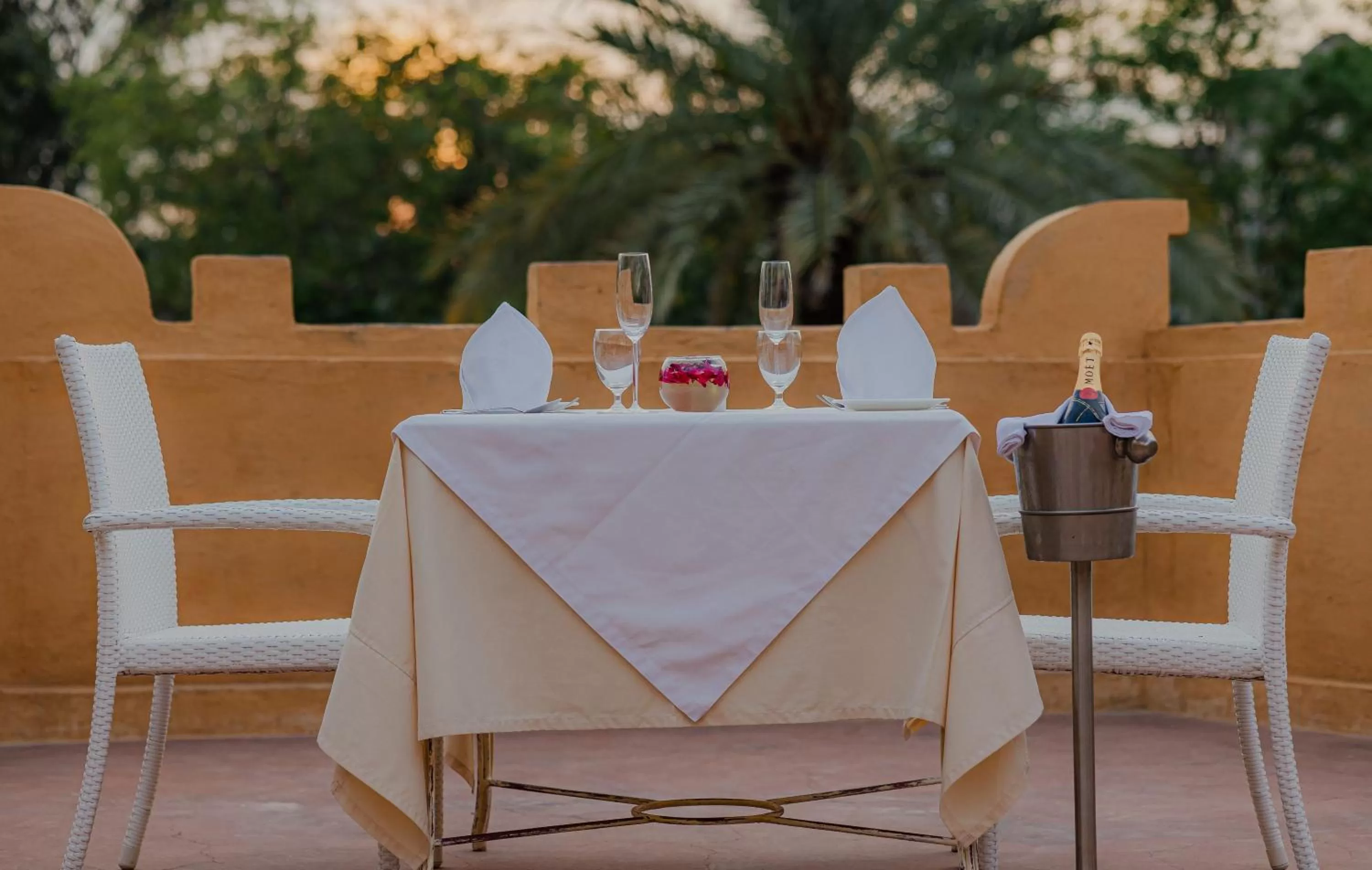 Restaurant/places to eat in Ajit Bhawan - A Palace Resort