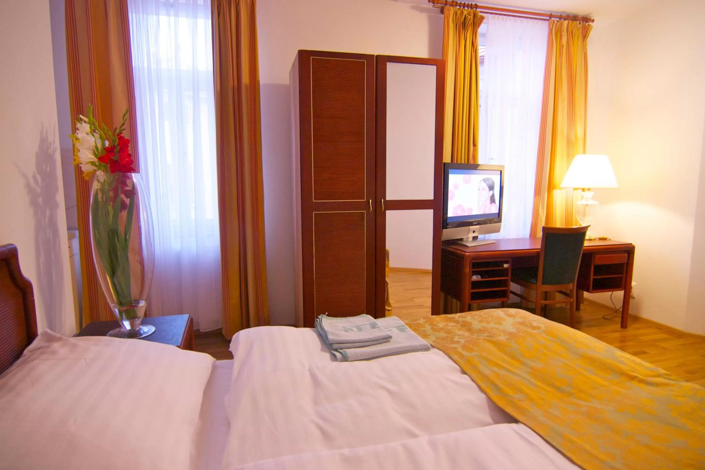 Decorative detail, Bed in Hotel Klika