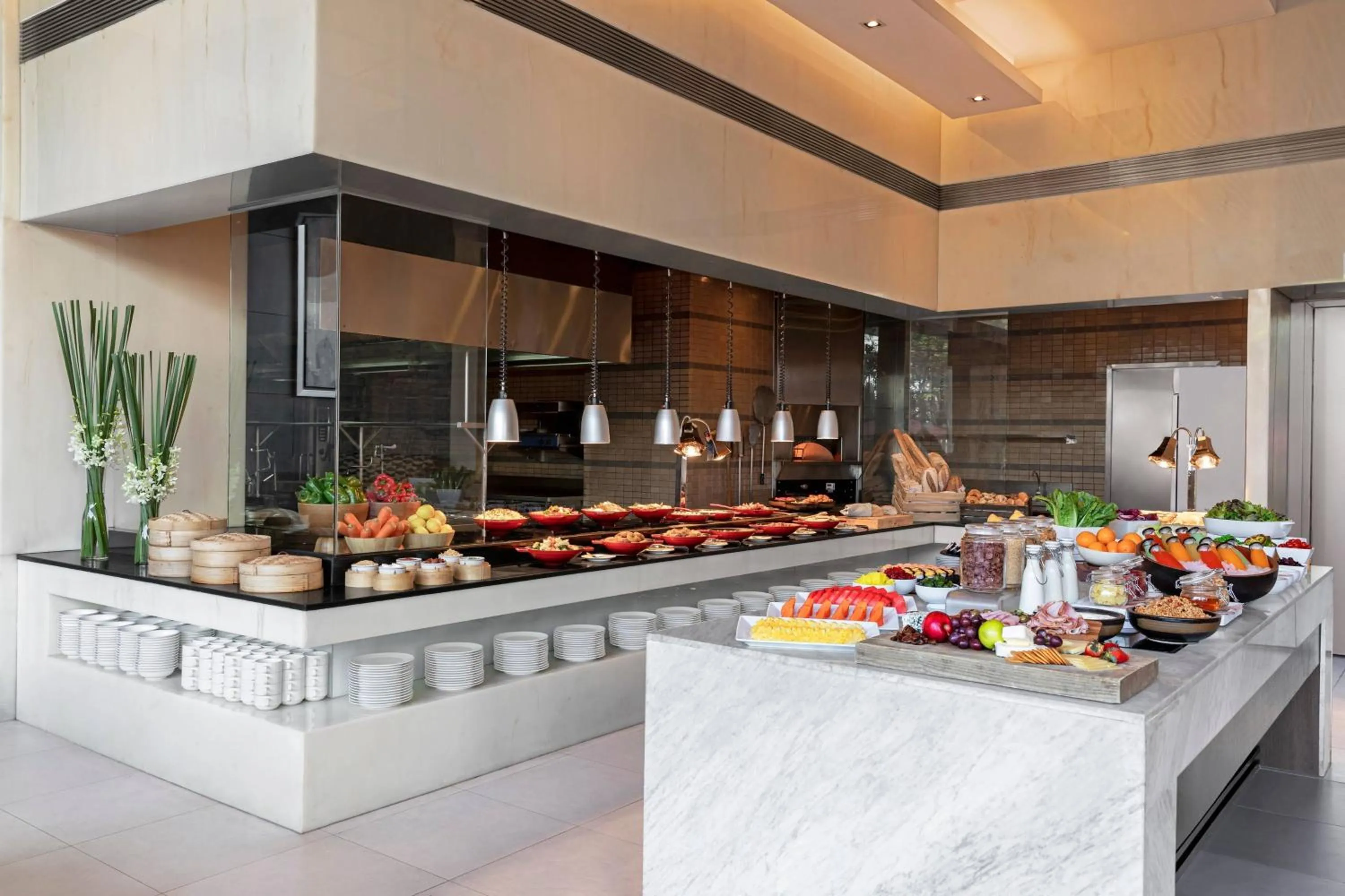 Breakfast in Marriott Executive Apartments Sukhumvit Park, Bangkok