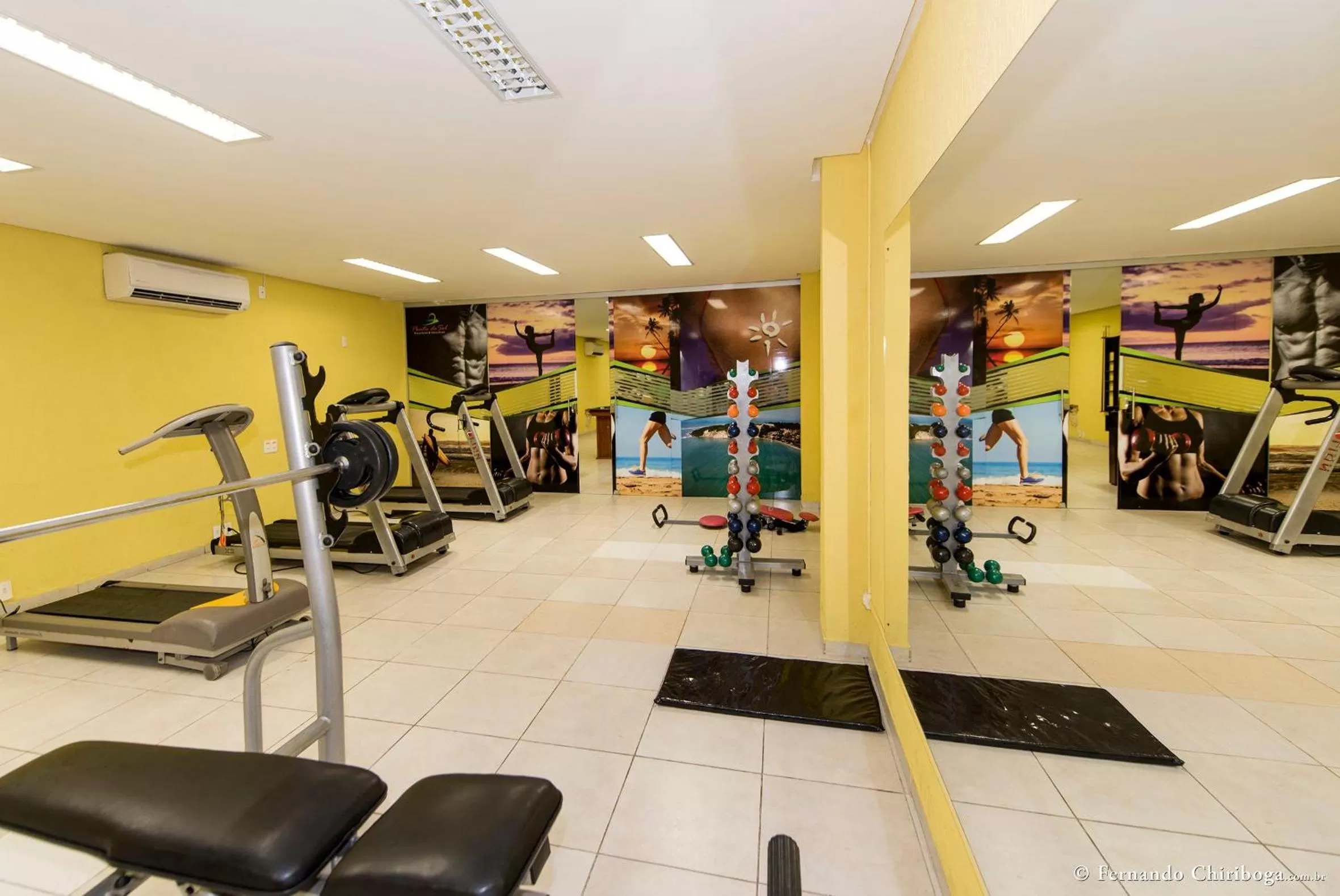 Fitness centre/facilities in Rede Andrade Comfort
