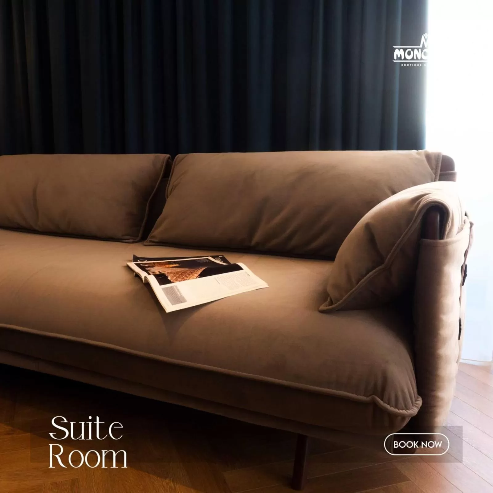 Living room in Moncafe Boutique Hotel & SPA Tirana