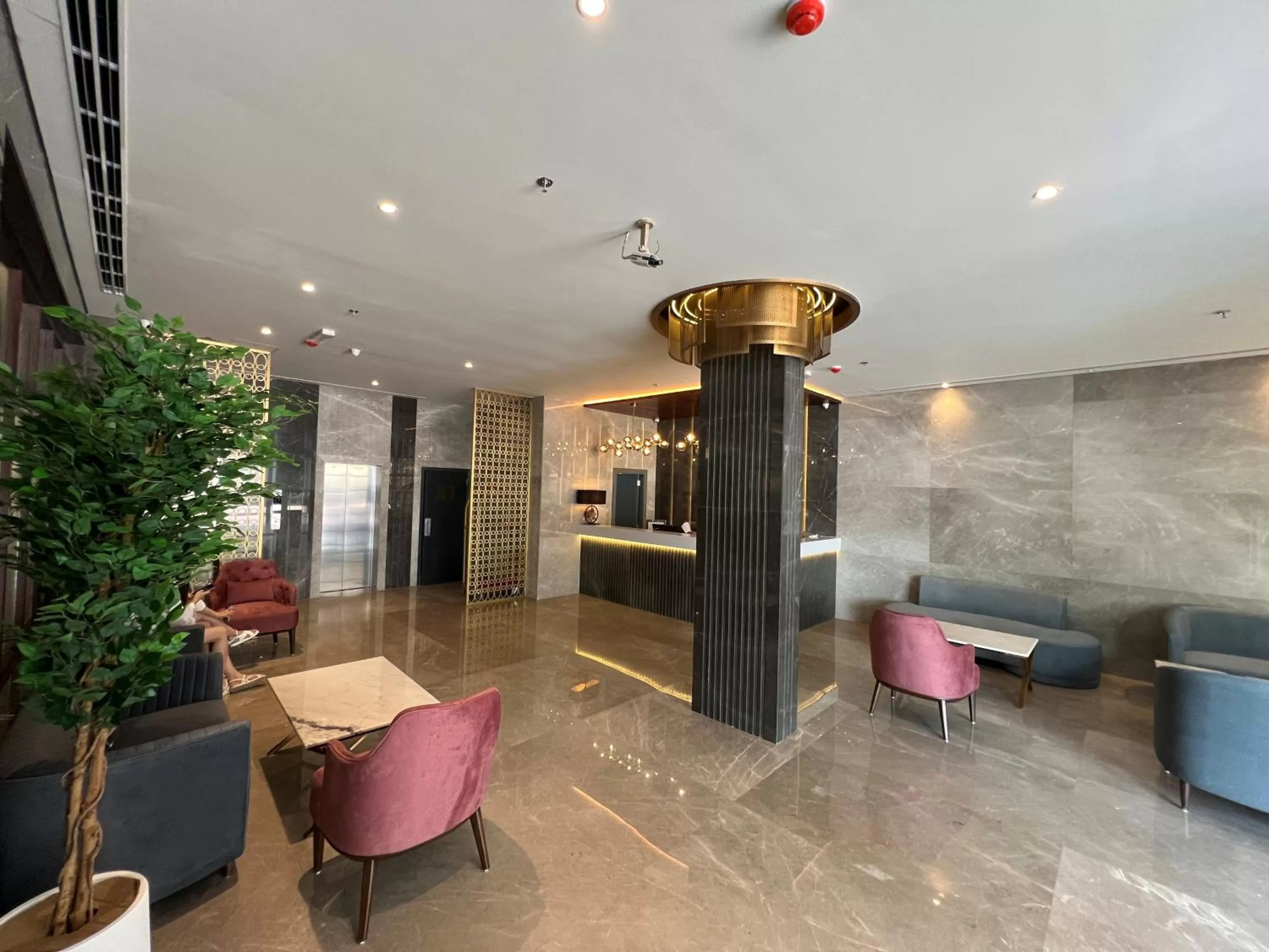 Lobby or reception in President Hotel