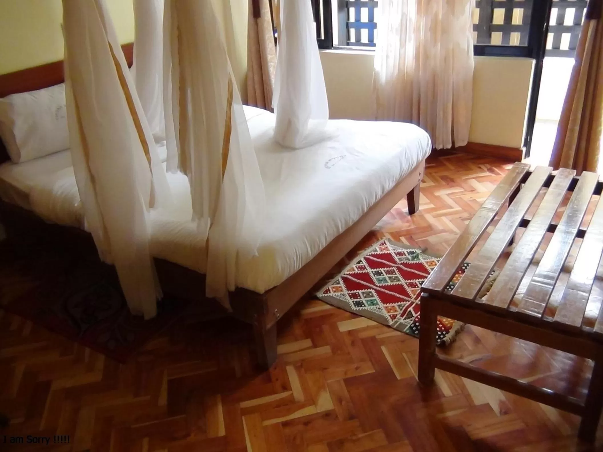 Bed in Vienna Woods Hotel Nakuru