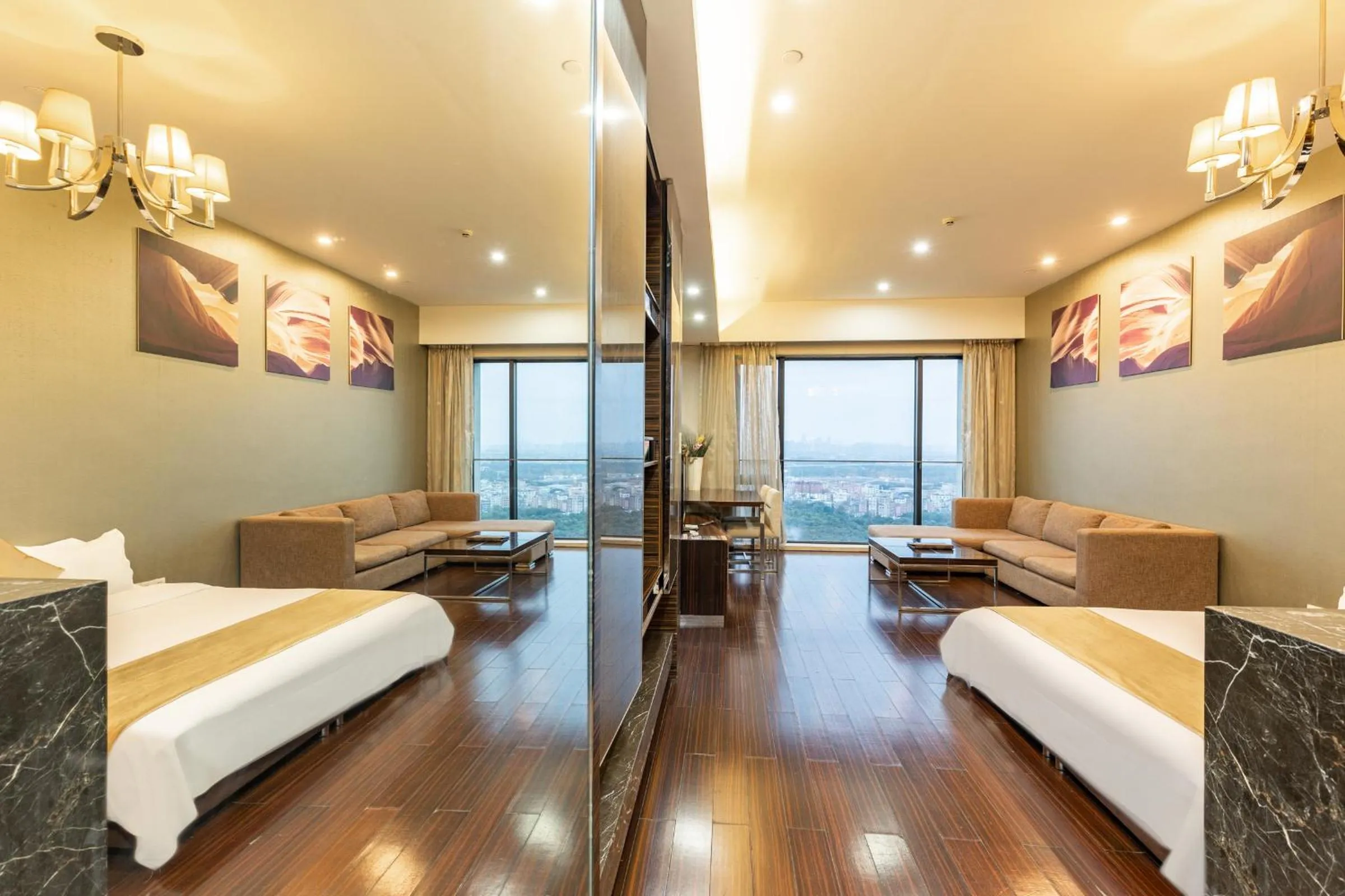 Bed in Guangzhou Xing Yi International Apartment - Poly World Branch