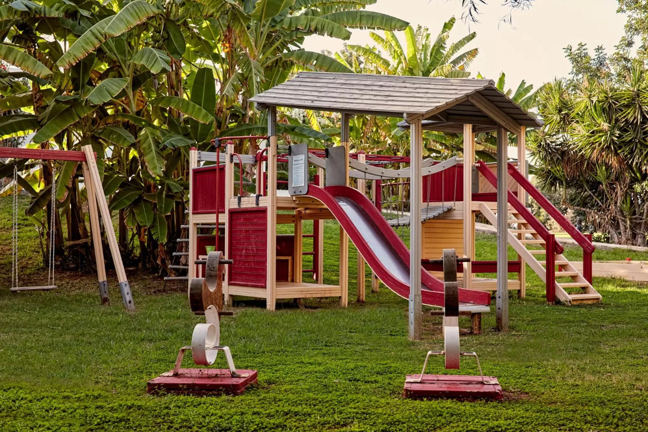 Children play ground in Grecian Bay