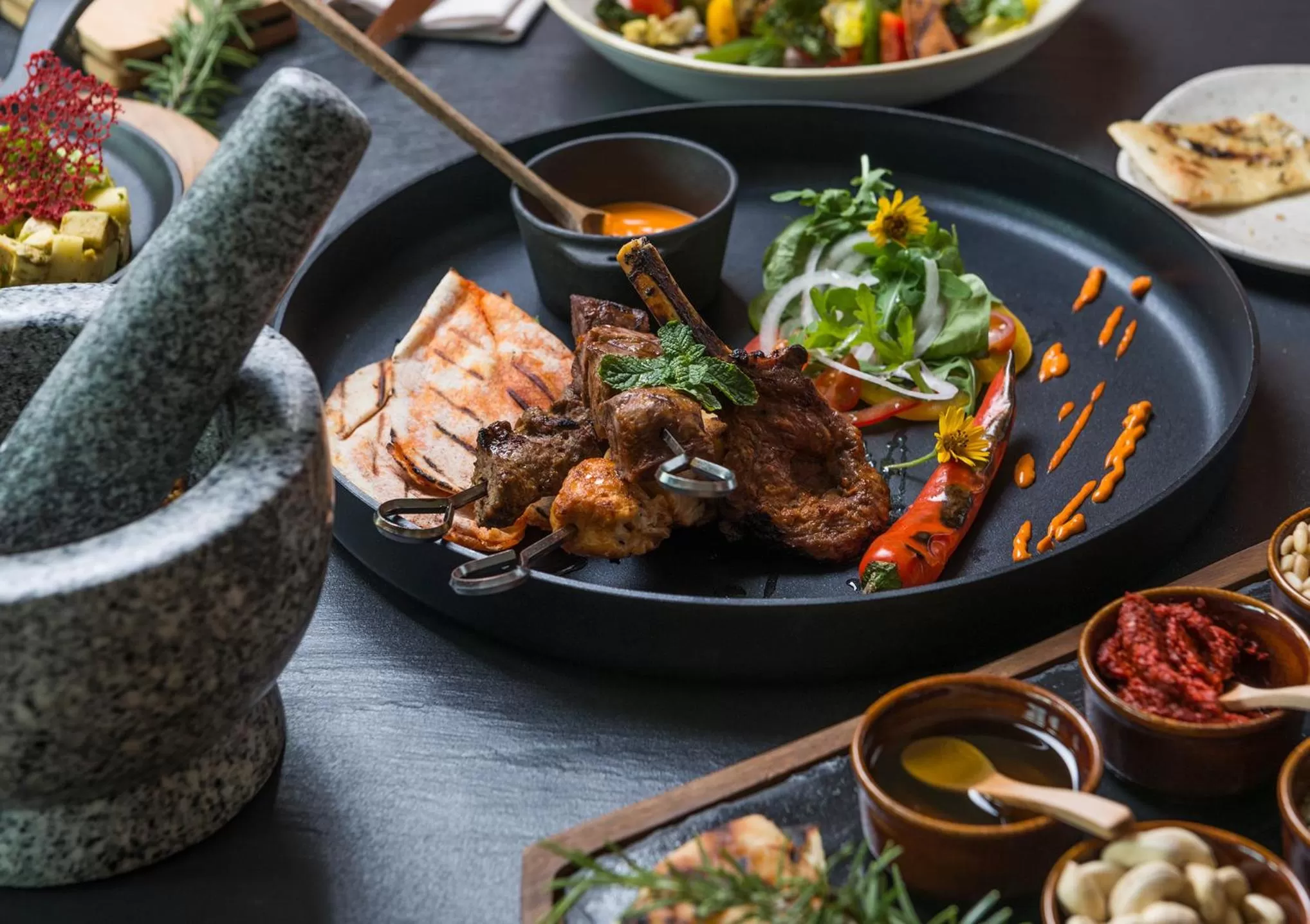 Food in The Retreat Palm Dubai MGallery by Sofitel