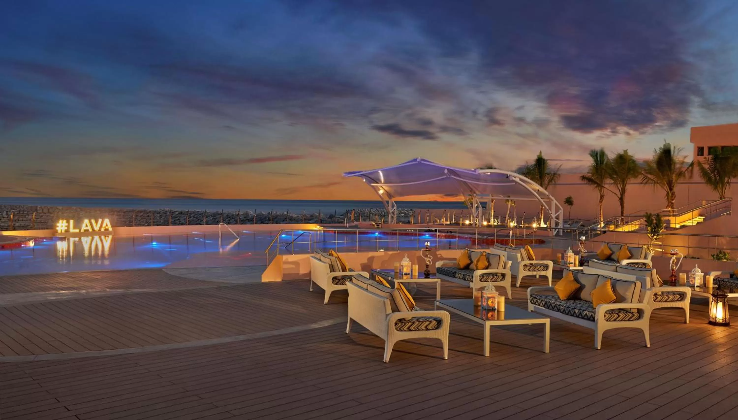 Restaurant/places to eat in Fairmont Fujairah Beach Resort