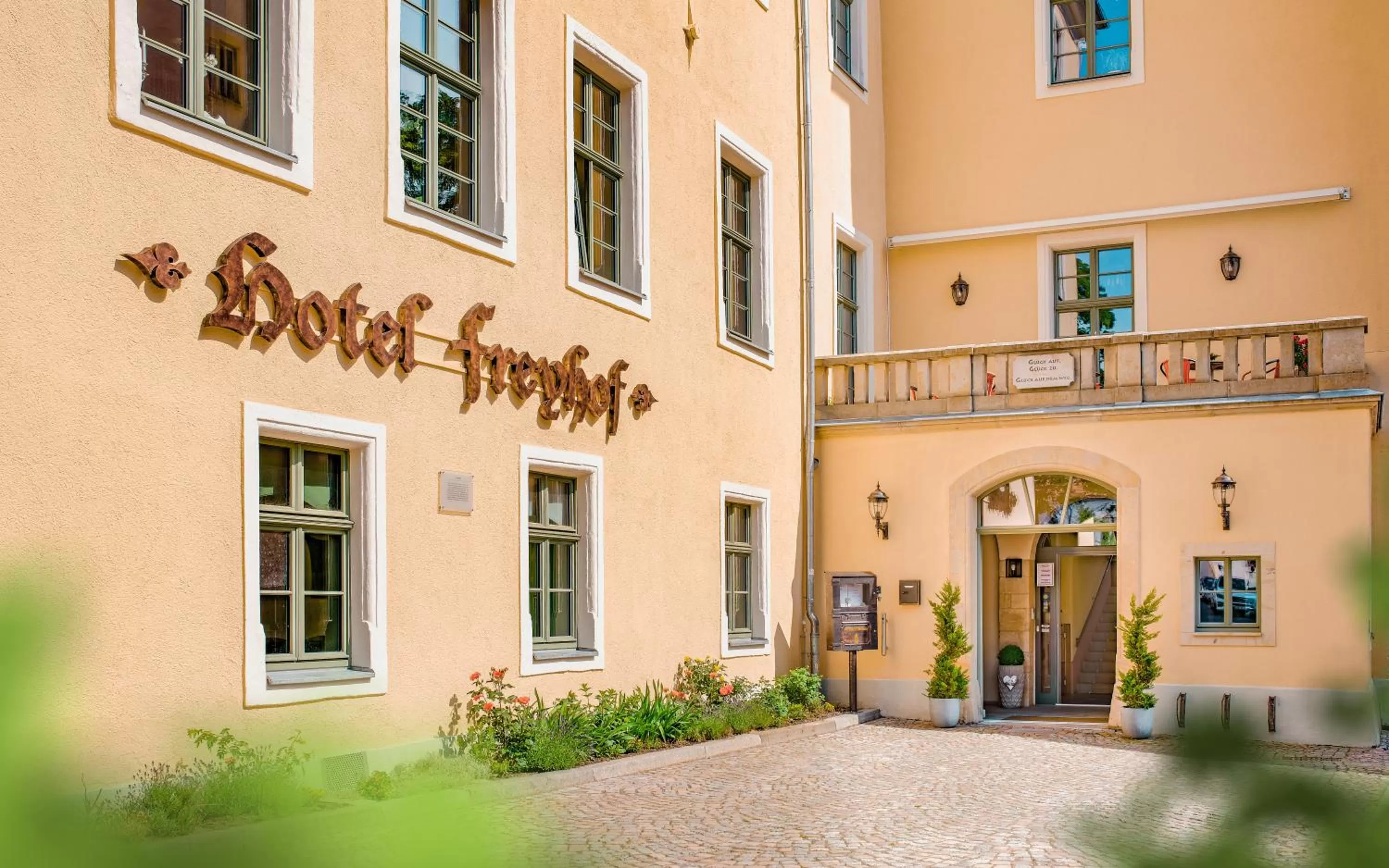 Property building in Hotel Freyhof