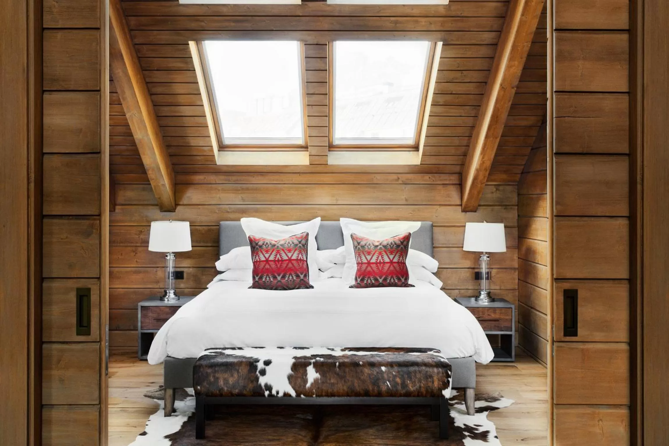 Bed in El Lodge, Ski & Spa