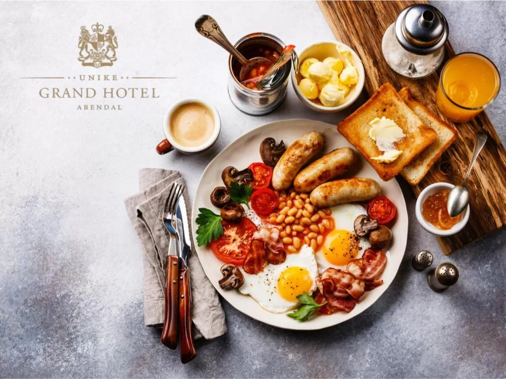 Breakfast in Grand Hotel Arendal - Unike Hoteller