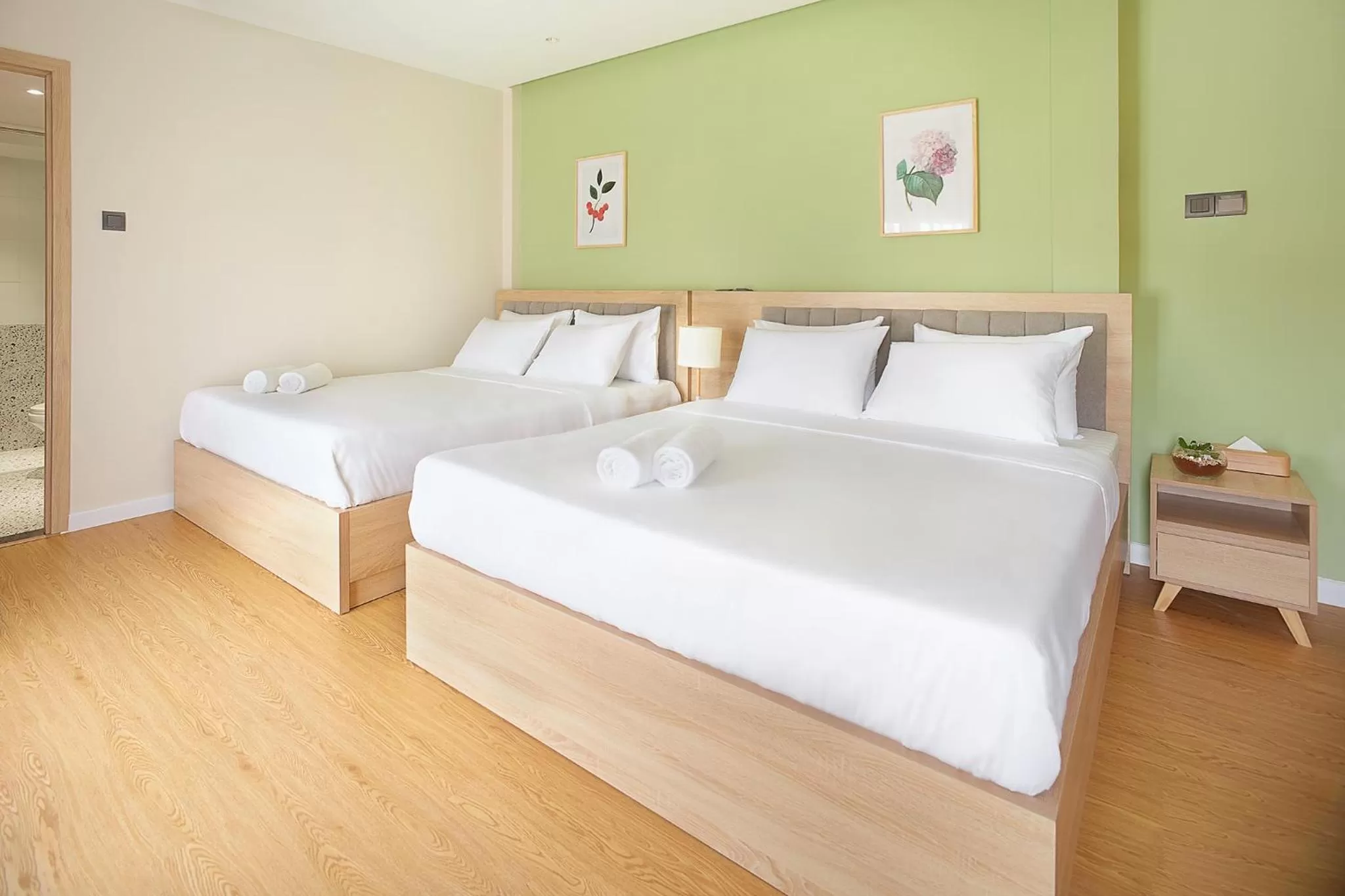 Photo of the whole room, Bed in Larimar Villas Cô Giang