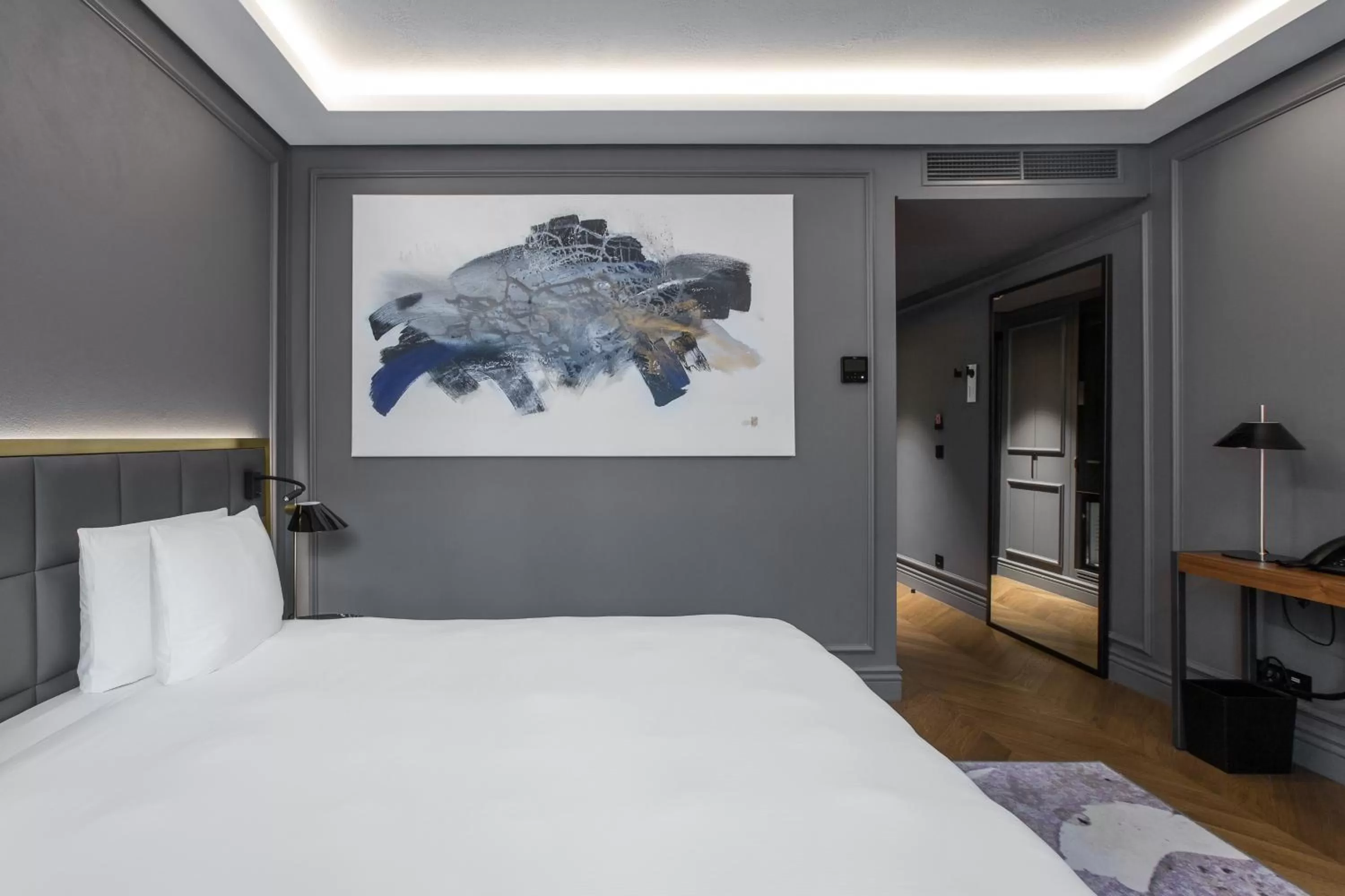 Bedroom, Bed in Hotel Pacai, Vilnius, a Member of Design Hotels