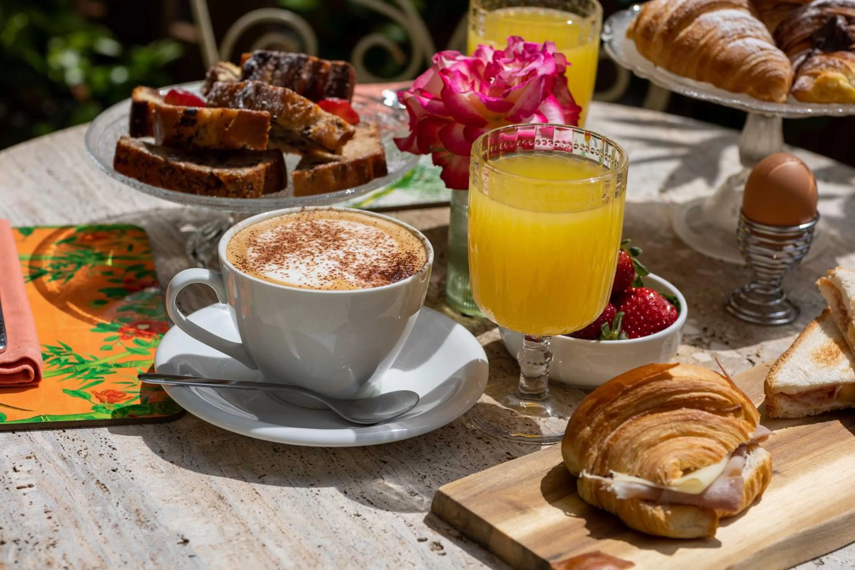 Breakfast in Secret Garden Firenze B&B