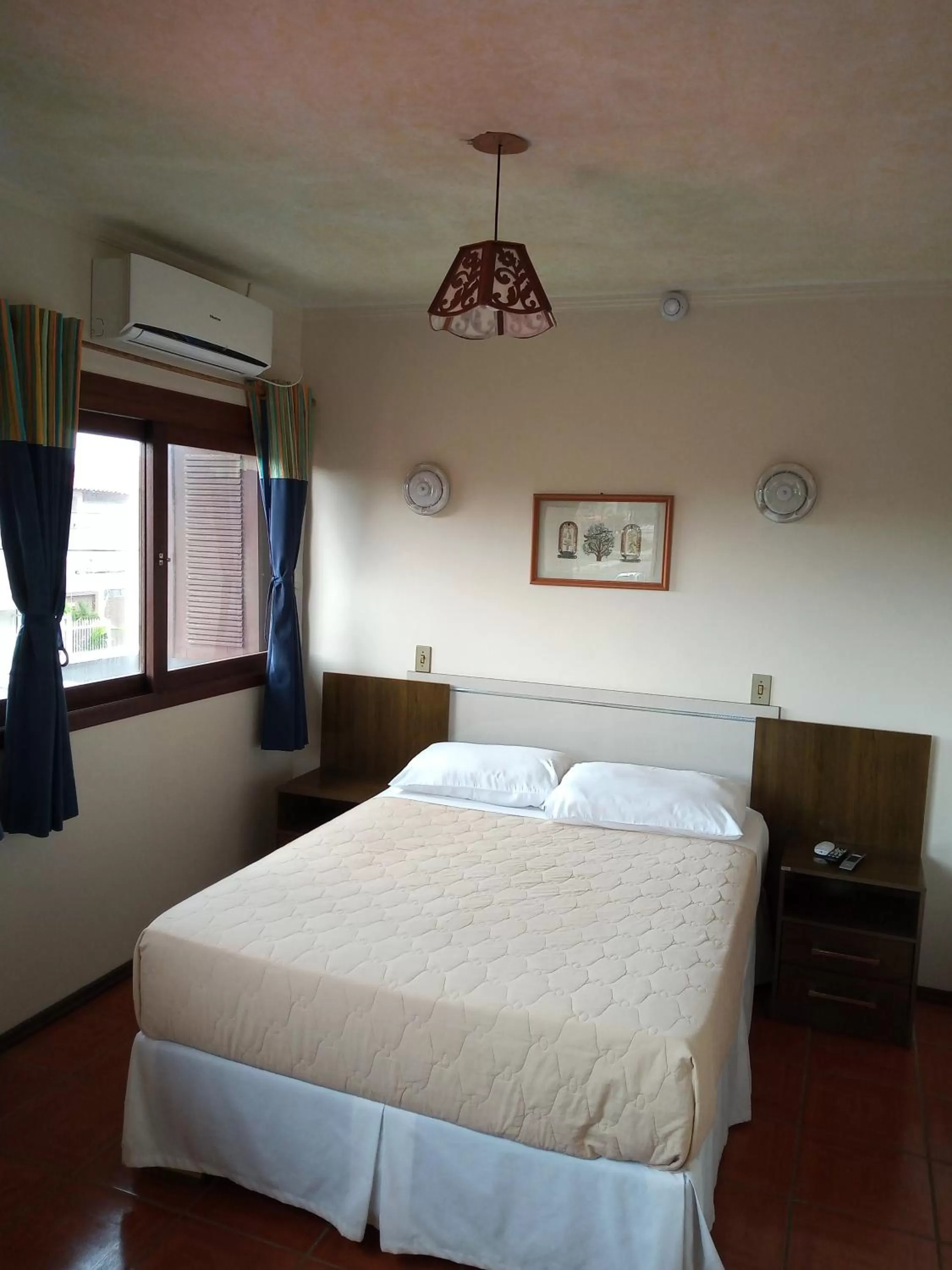 Bed in Pousada Japeju