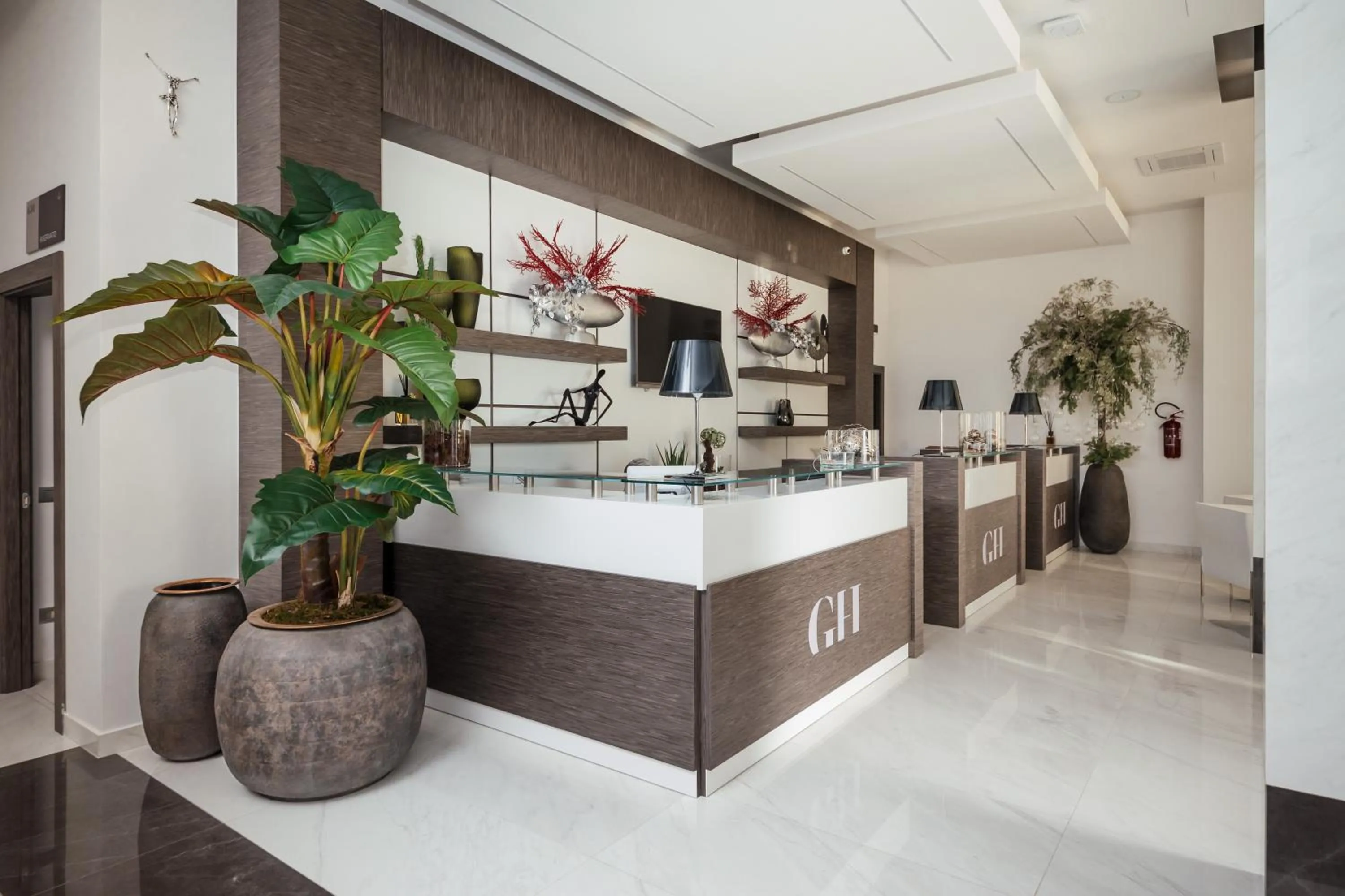 Lobby or reception in Grieco Business & Spa Hotel