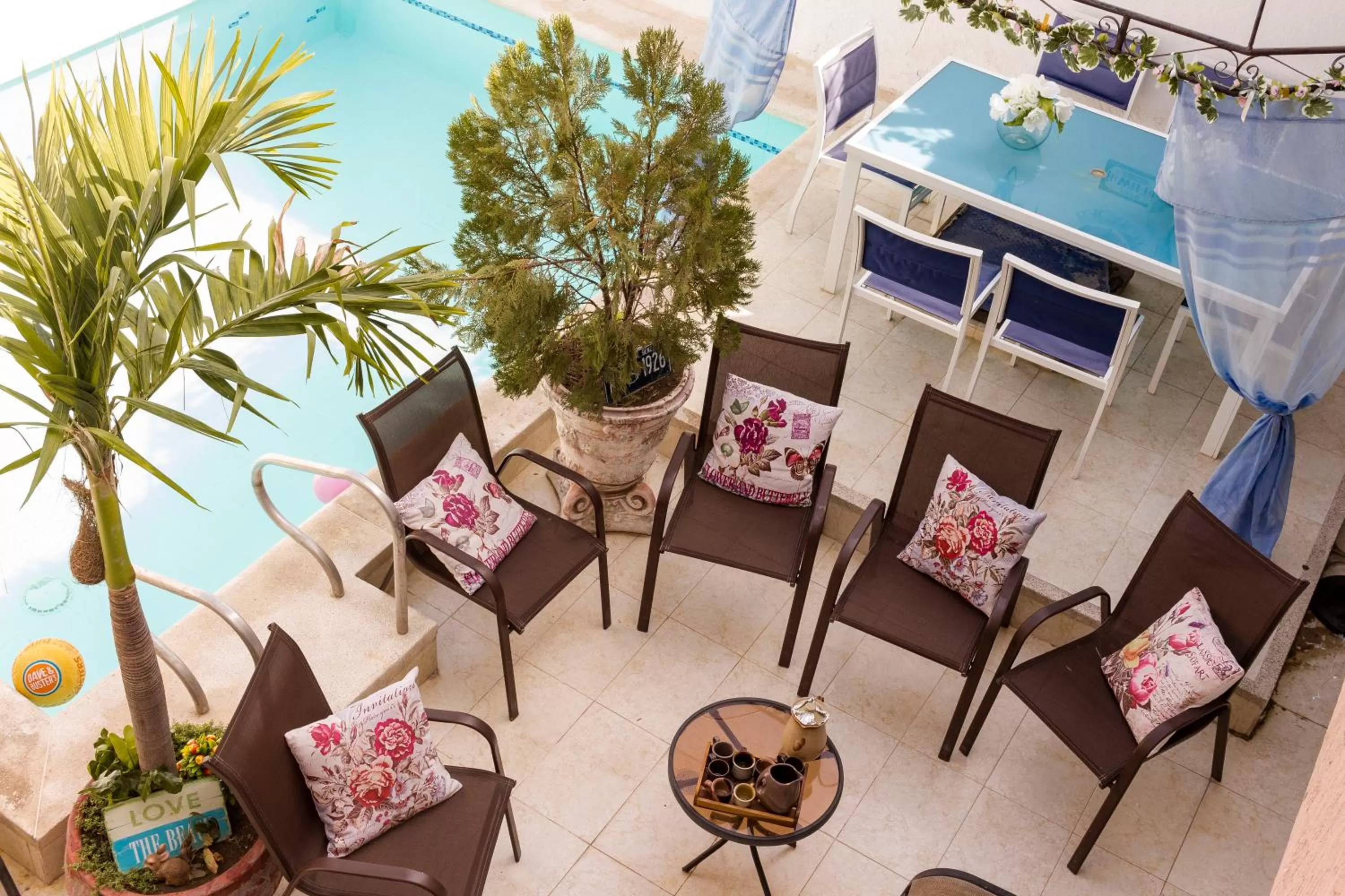 Patio, Restaurant/Places to Eat in Maria's House - Boutique Hotel