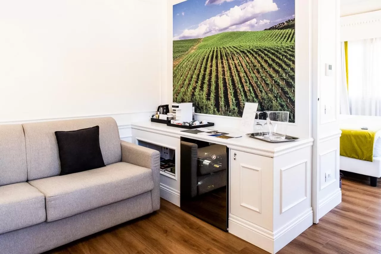 Living room in Grand Hotel Palace