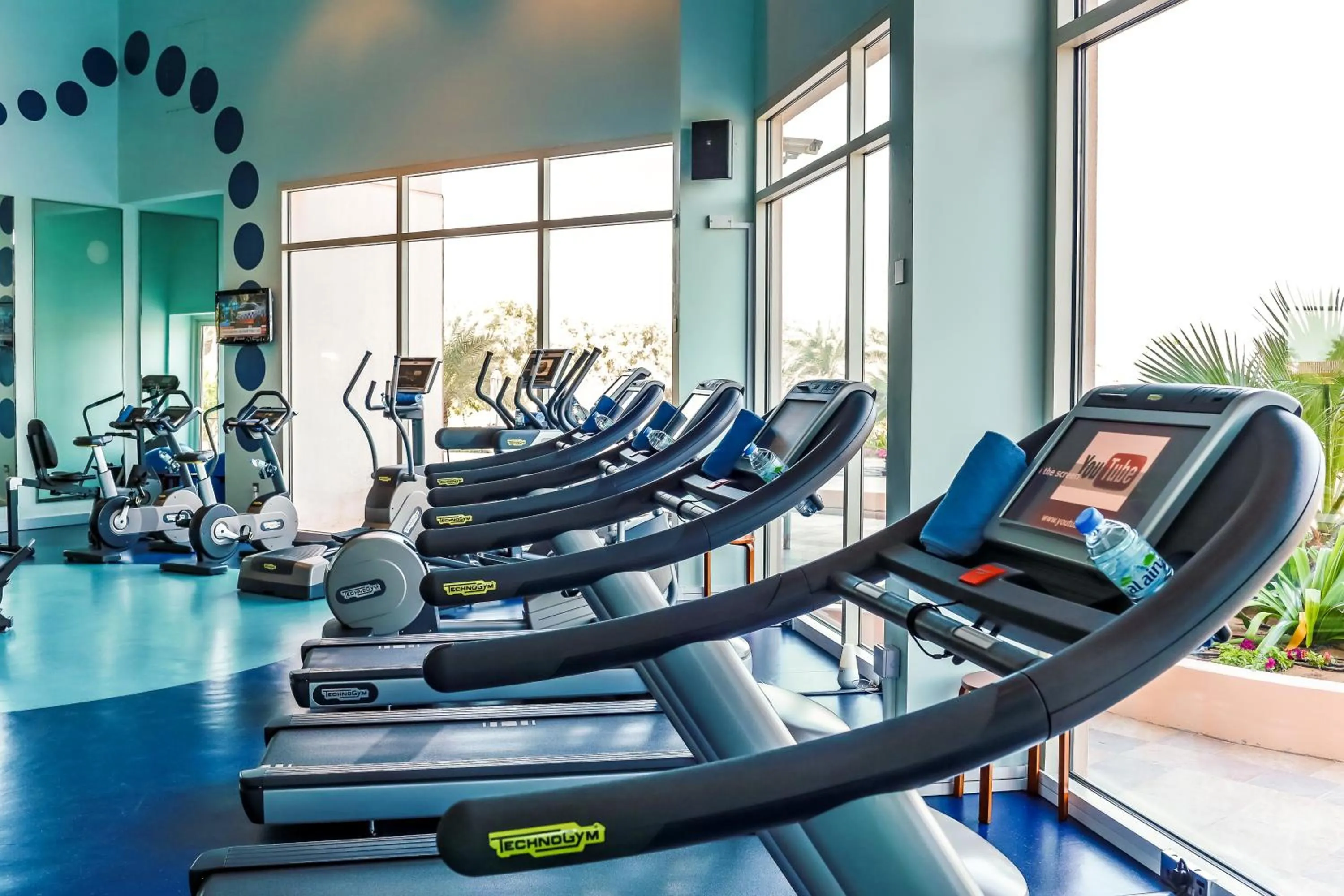 Fitness centre/facilities in Danat Jebel Dhanna Resort