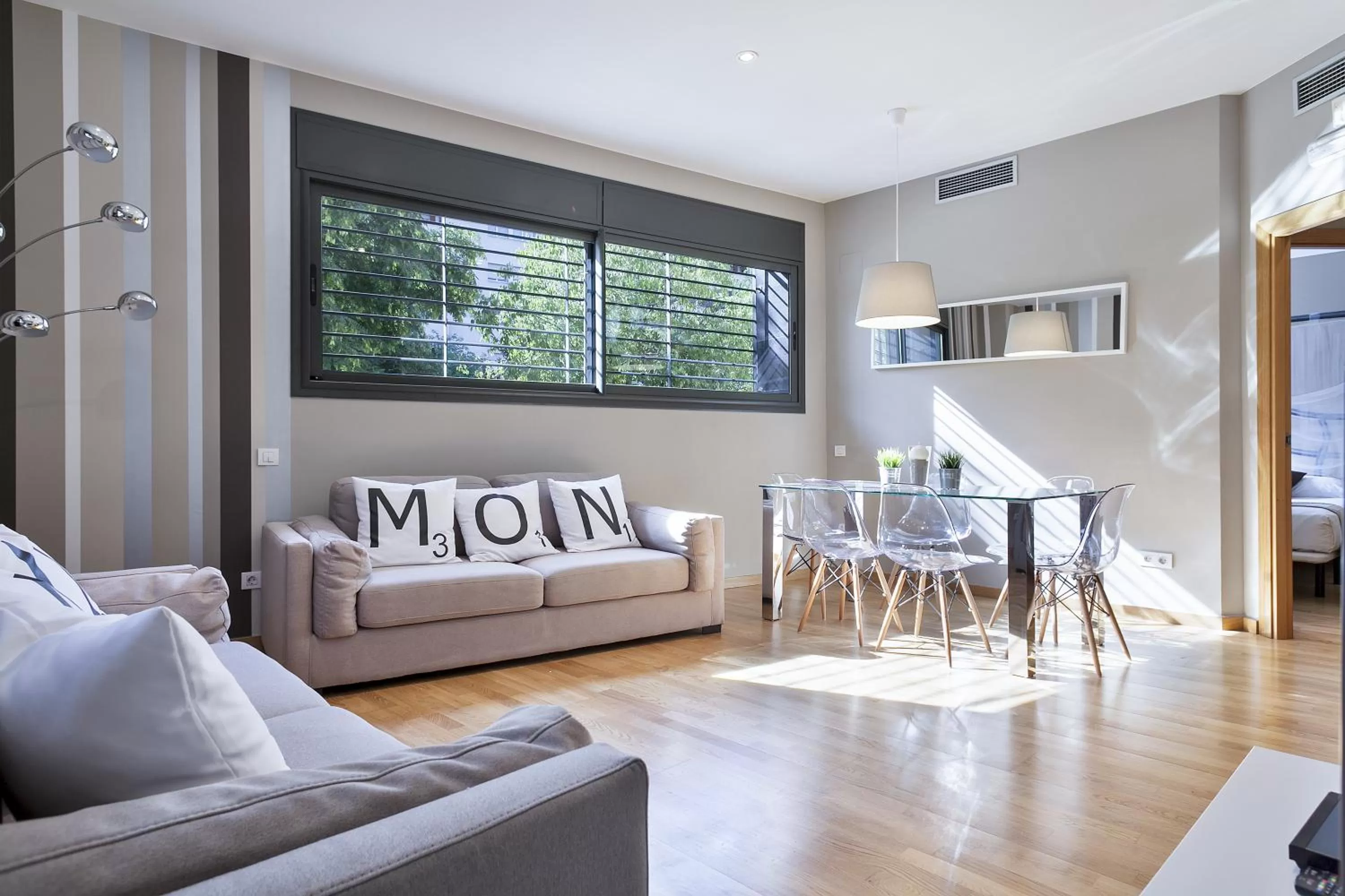 Living room in Hotel Acta Laumon