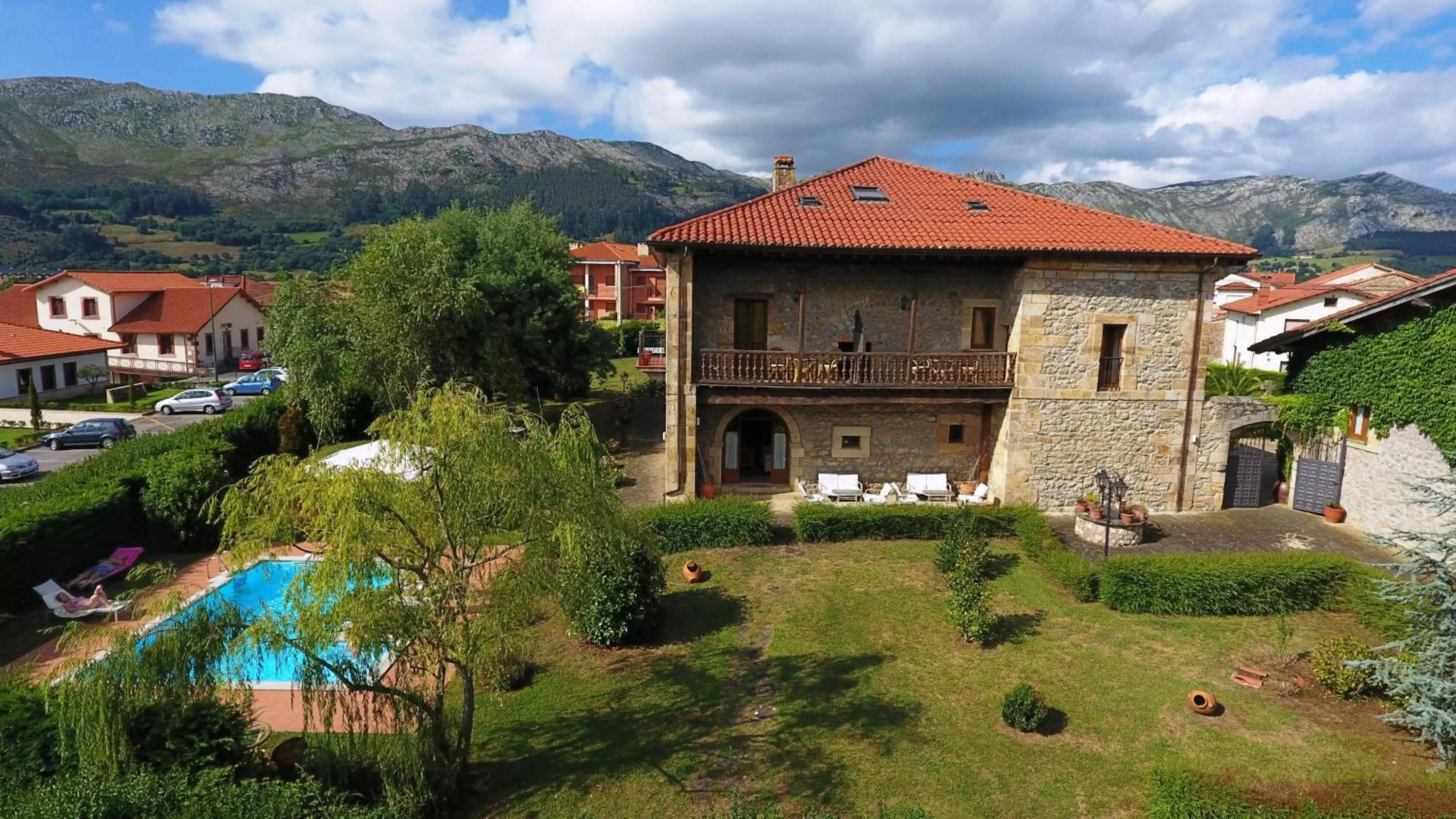 Bird's eye view in Hotel Palacio Garcia Quijano
