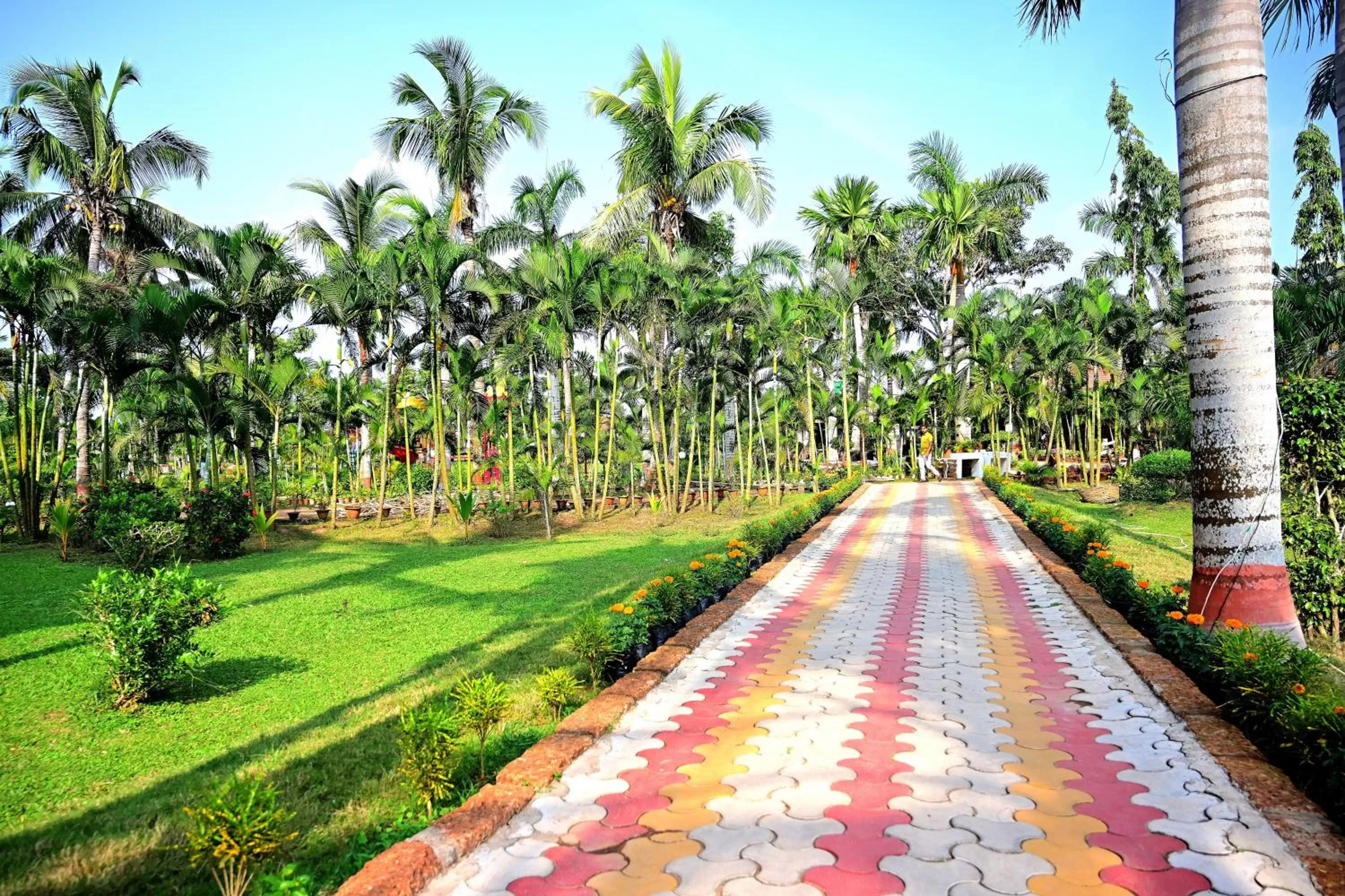 Garden in Toshali Sands Puri