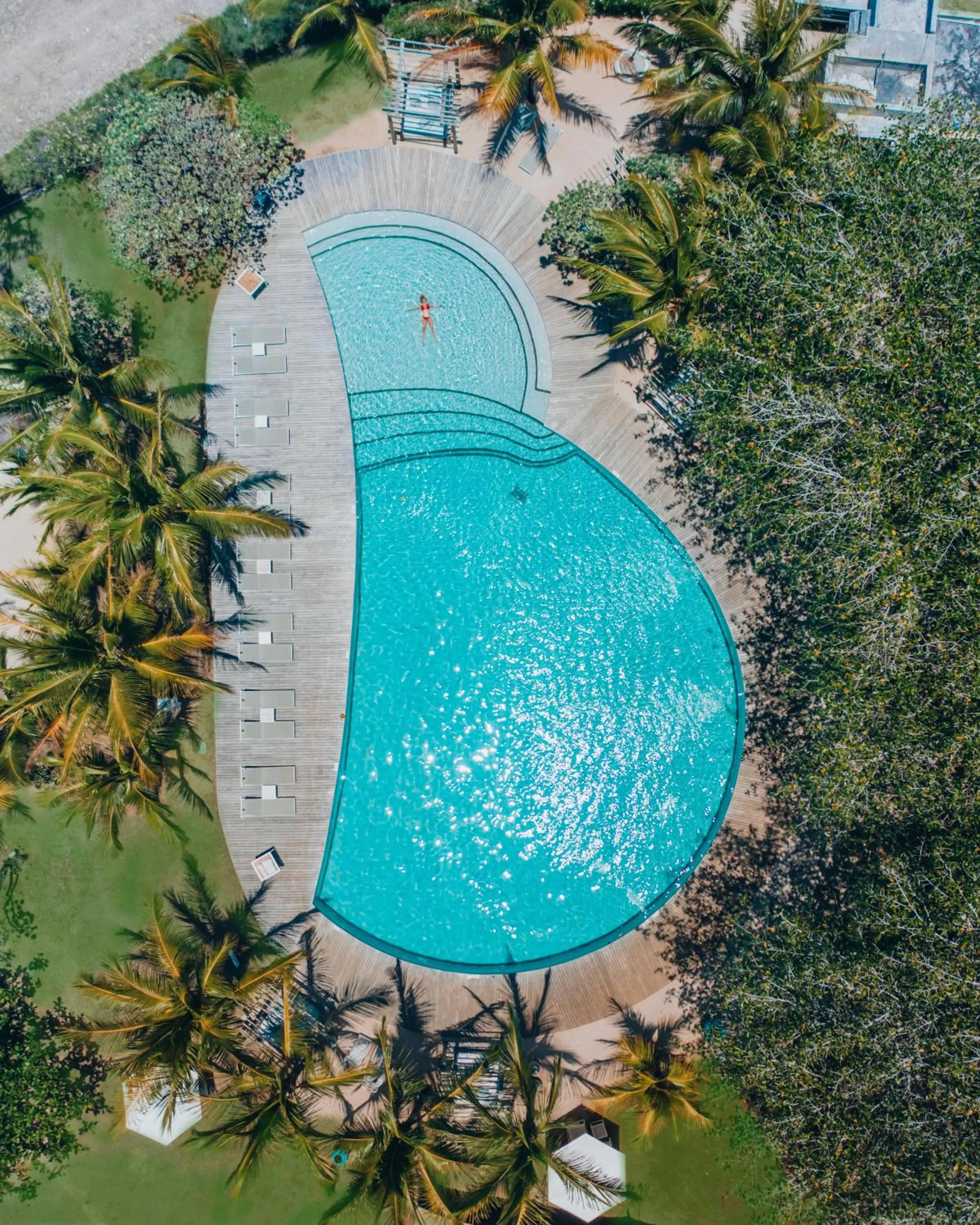 Bird's eye view in LUX* Grand Gaube Resort & Villas