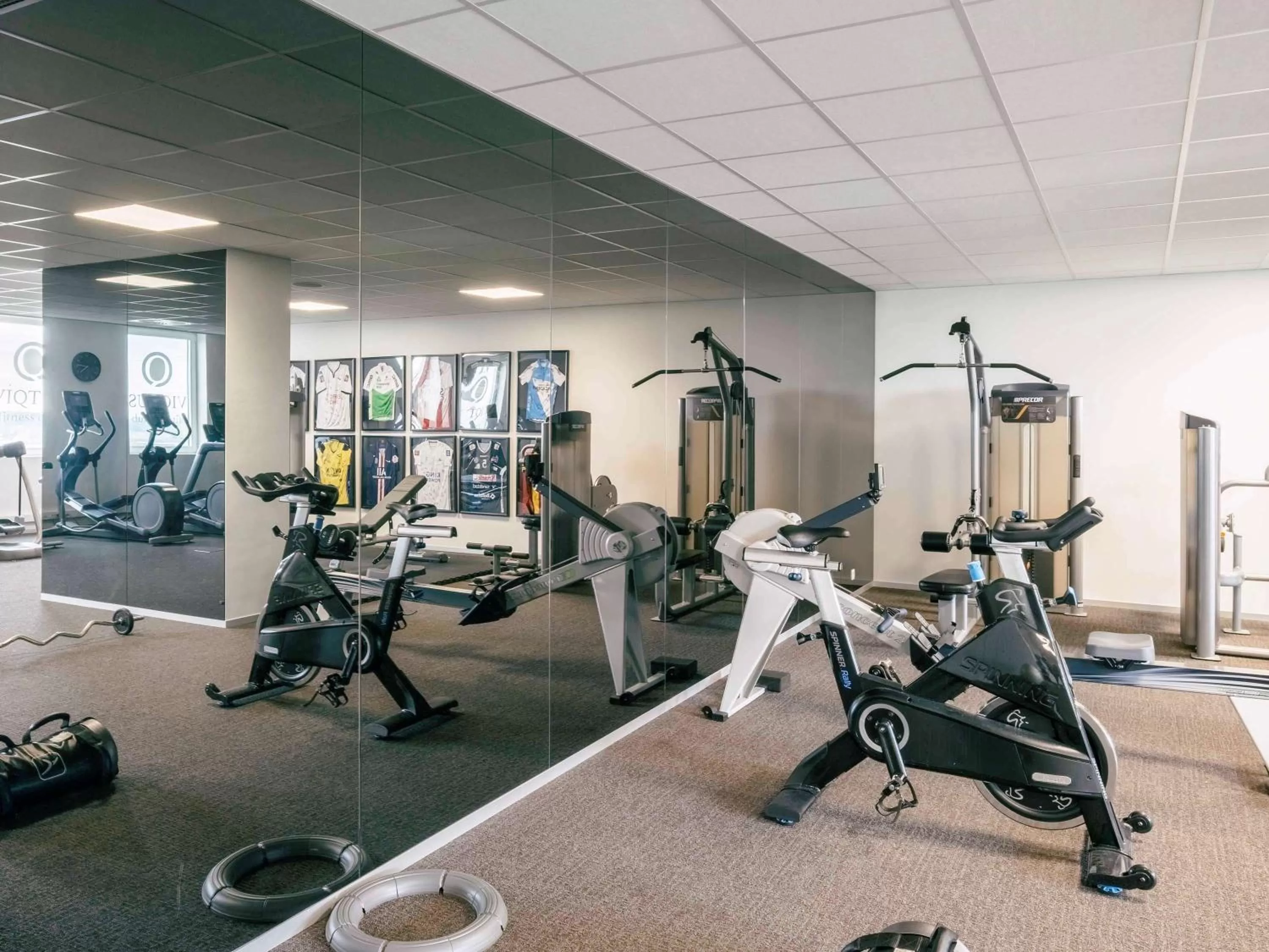 Fitness centre/facilities in Mercure Roeselare