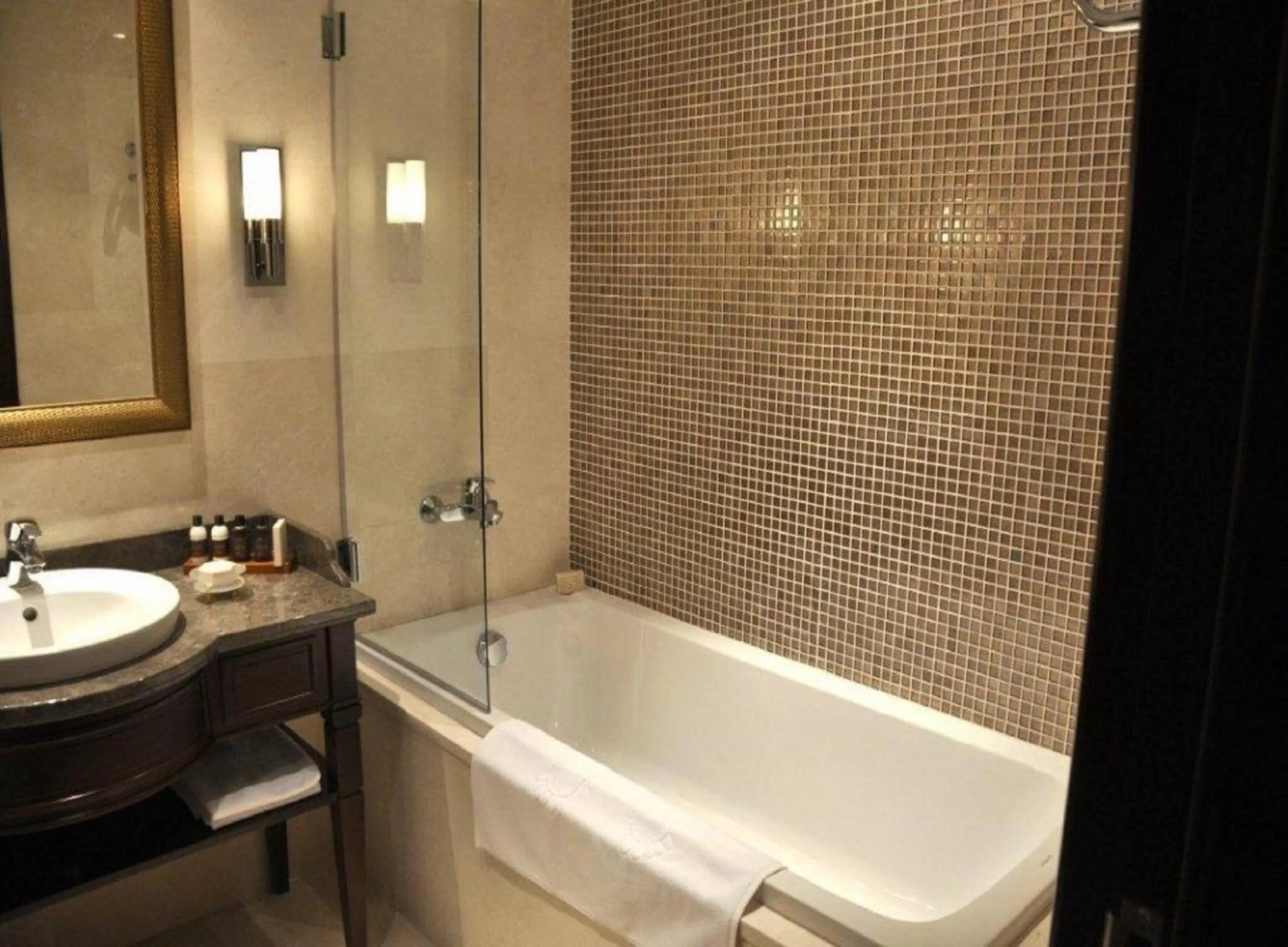 Bathroom in Crowne Plaza Istanbul Asia by IHG