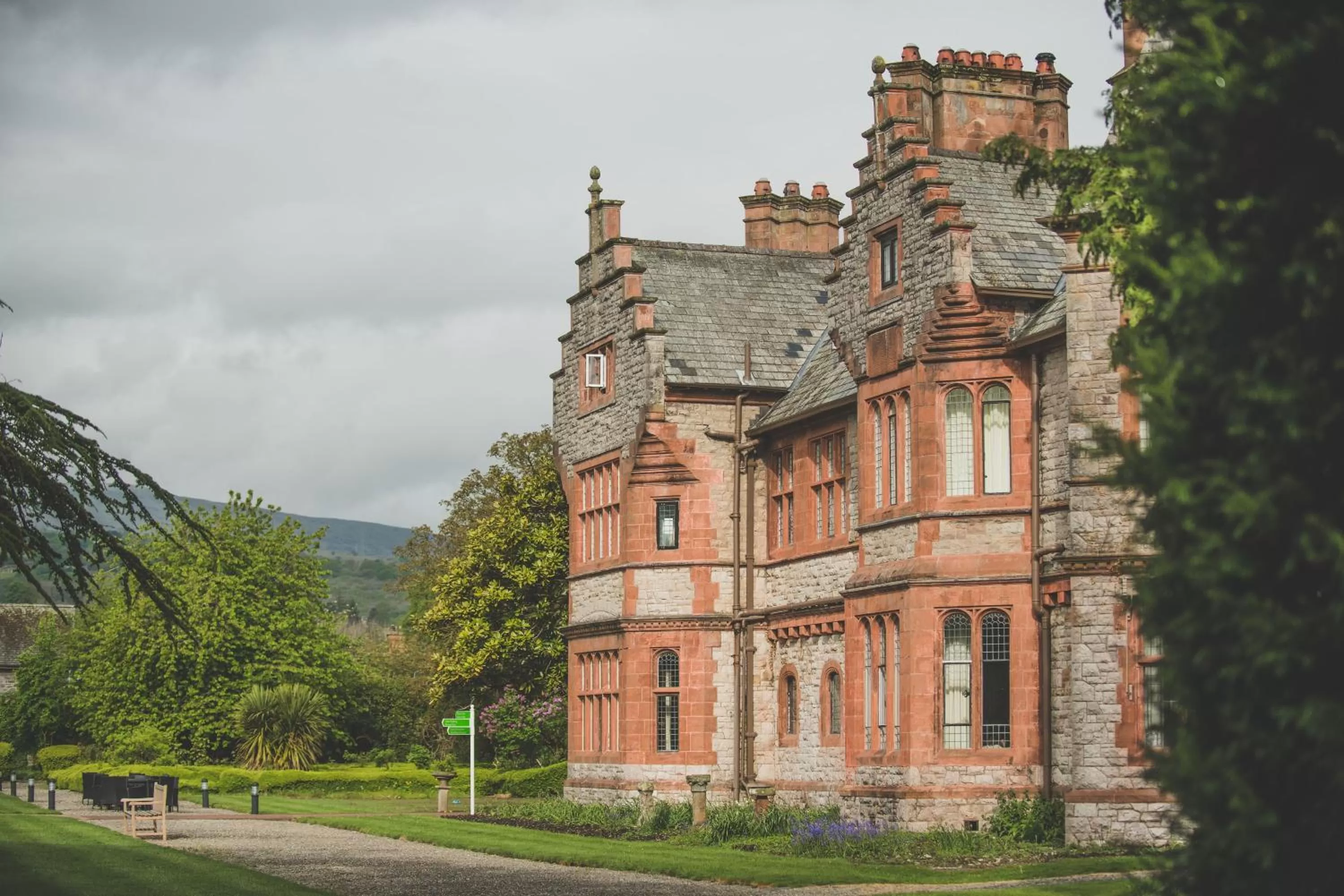 Property building in Caer Rhun Hall Hotel