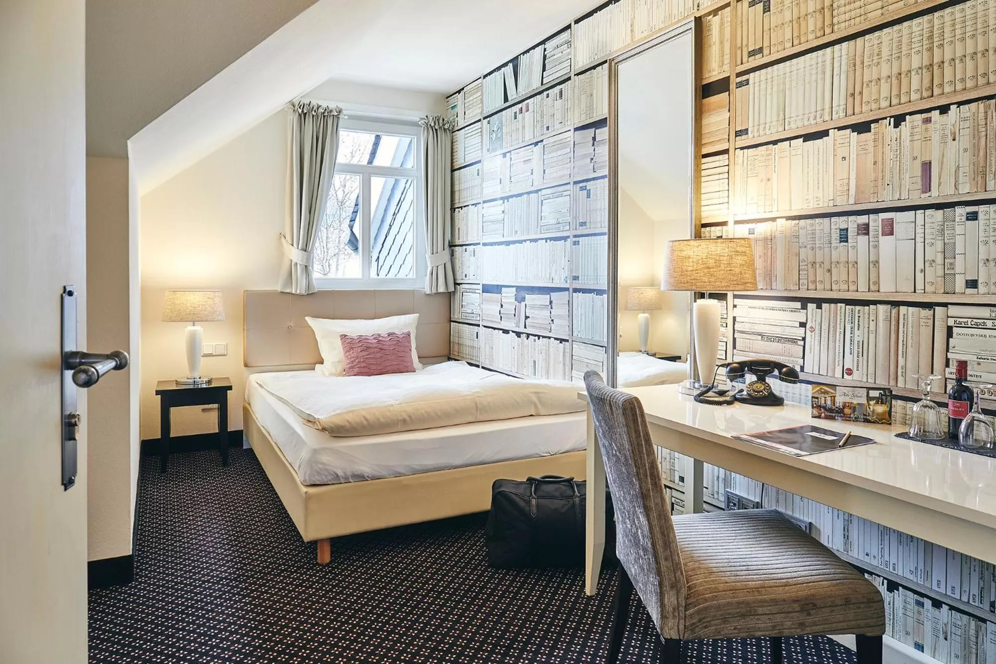 Photo of the whole room, Bed in Hotel Alte Schule